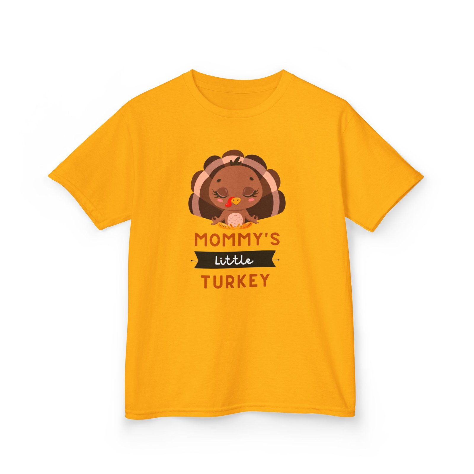 kids thanksgiving tee, mommy's little turkey shirt, fall holiday outfit, thanksgiving gift, adorable kids fashion