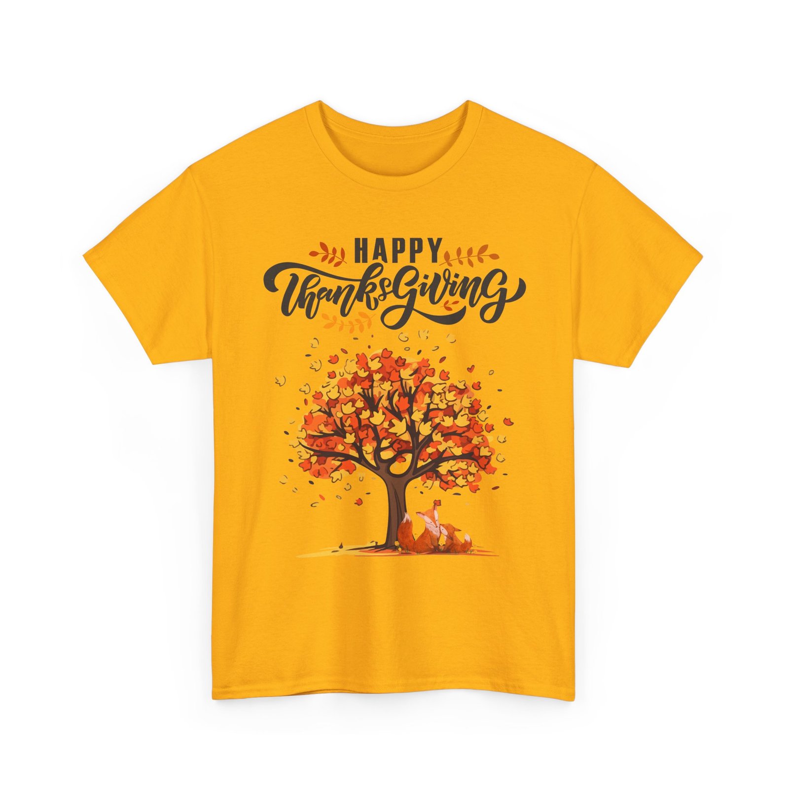 thanksgiving tree tee, fall t shirt, autumn apparel, cozy gift for family, cute holiday top