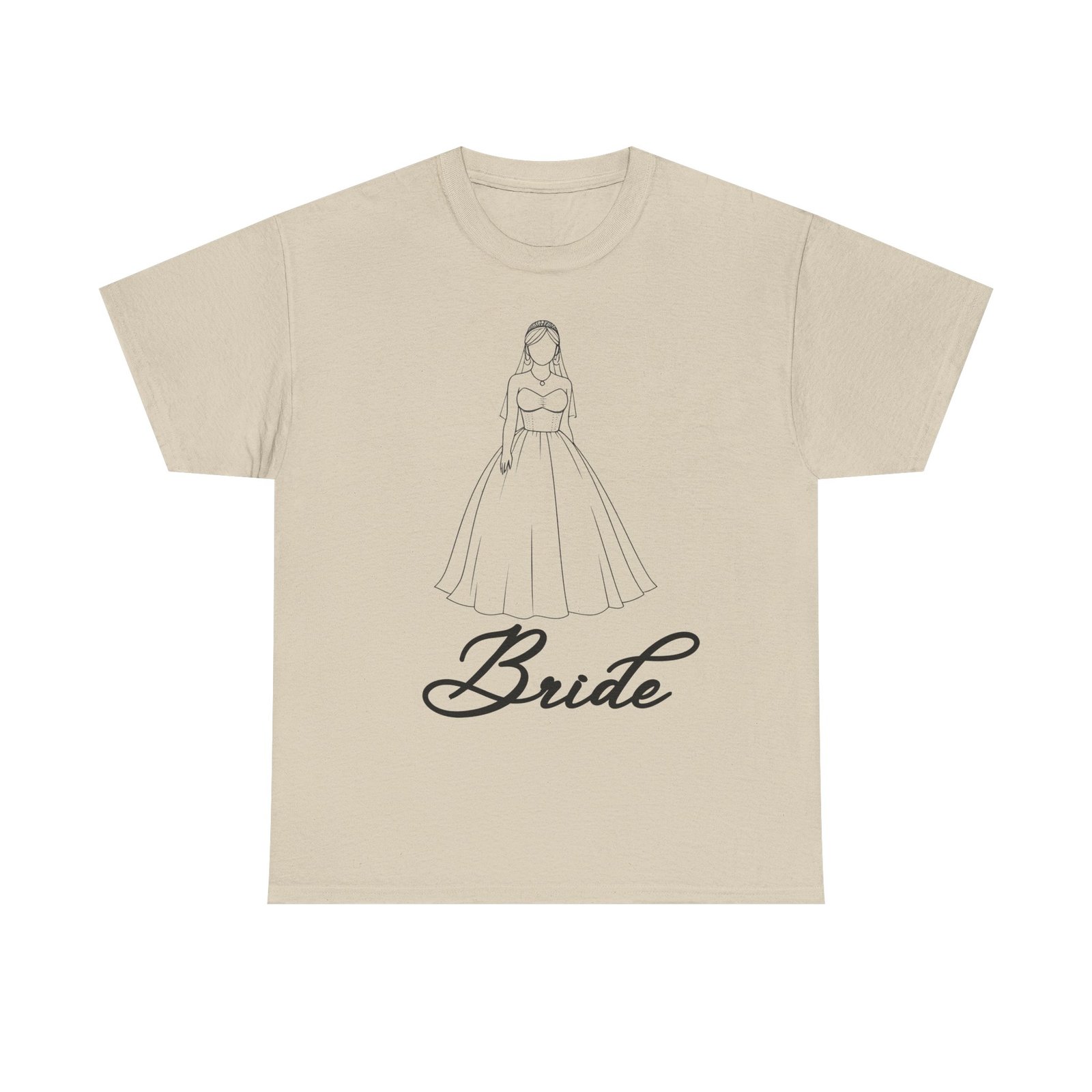bride graphic unisex heavy cotton tee, wedding shirt, bridal party gift, engagement celebration, bride to be apparel, wedding day outfit