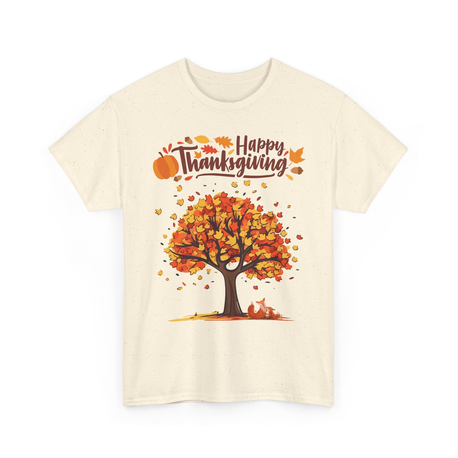 thanksgiving tree tee, autumn shirt, fall apparel, family gathering top, seasonal wear, thanksgiving gift