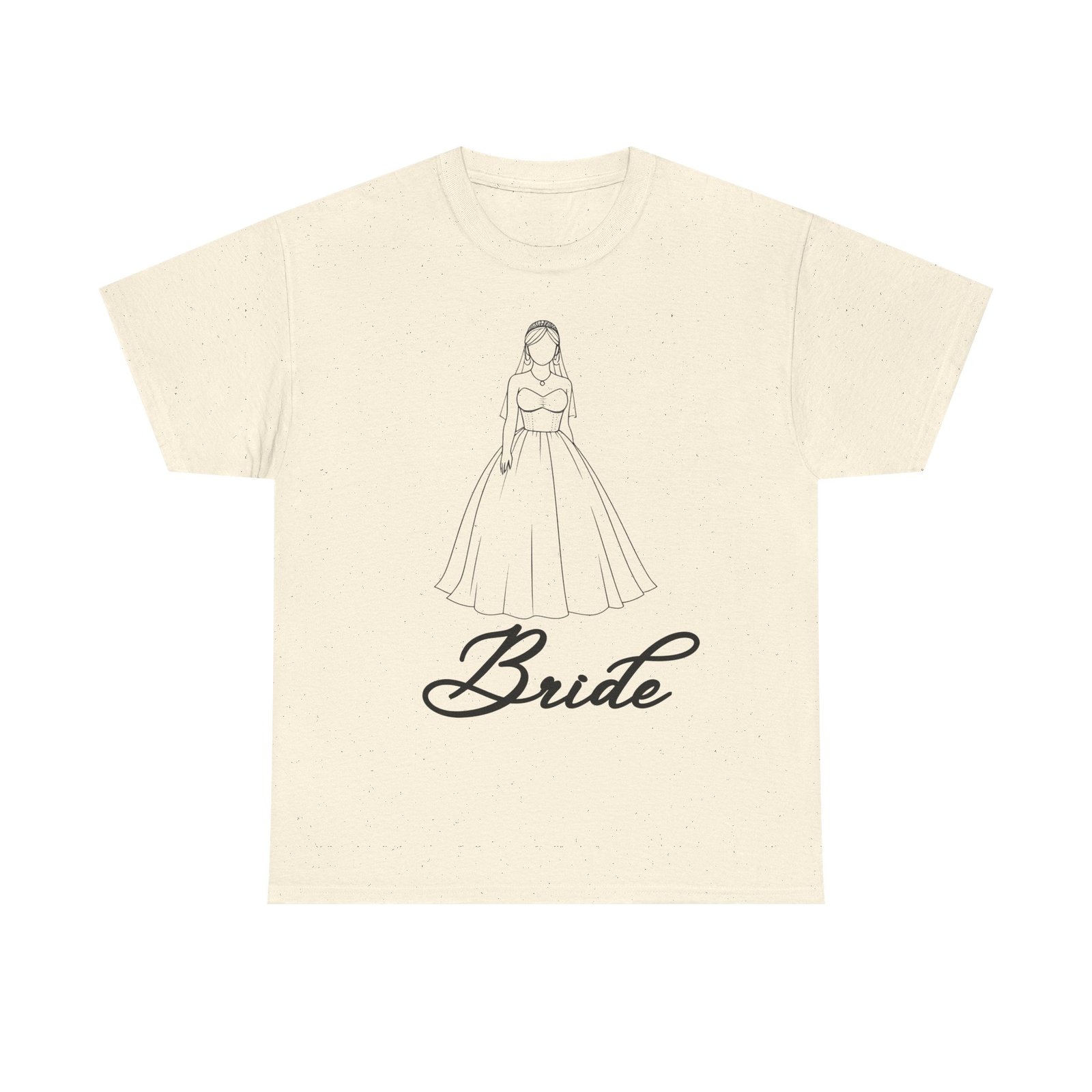 bride graphic unisex heavy cotton tee, wedding shirt, bridal party gift, engagement celebration, bride to be apparel, wedding day outfit