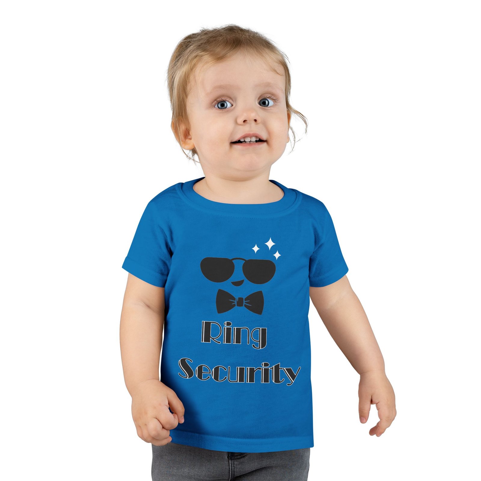 toddler security t shirt, funny toddler tee, kids birthday gift, toddler outfit, baby shower gift, little ring bearer shirt