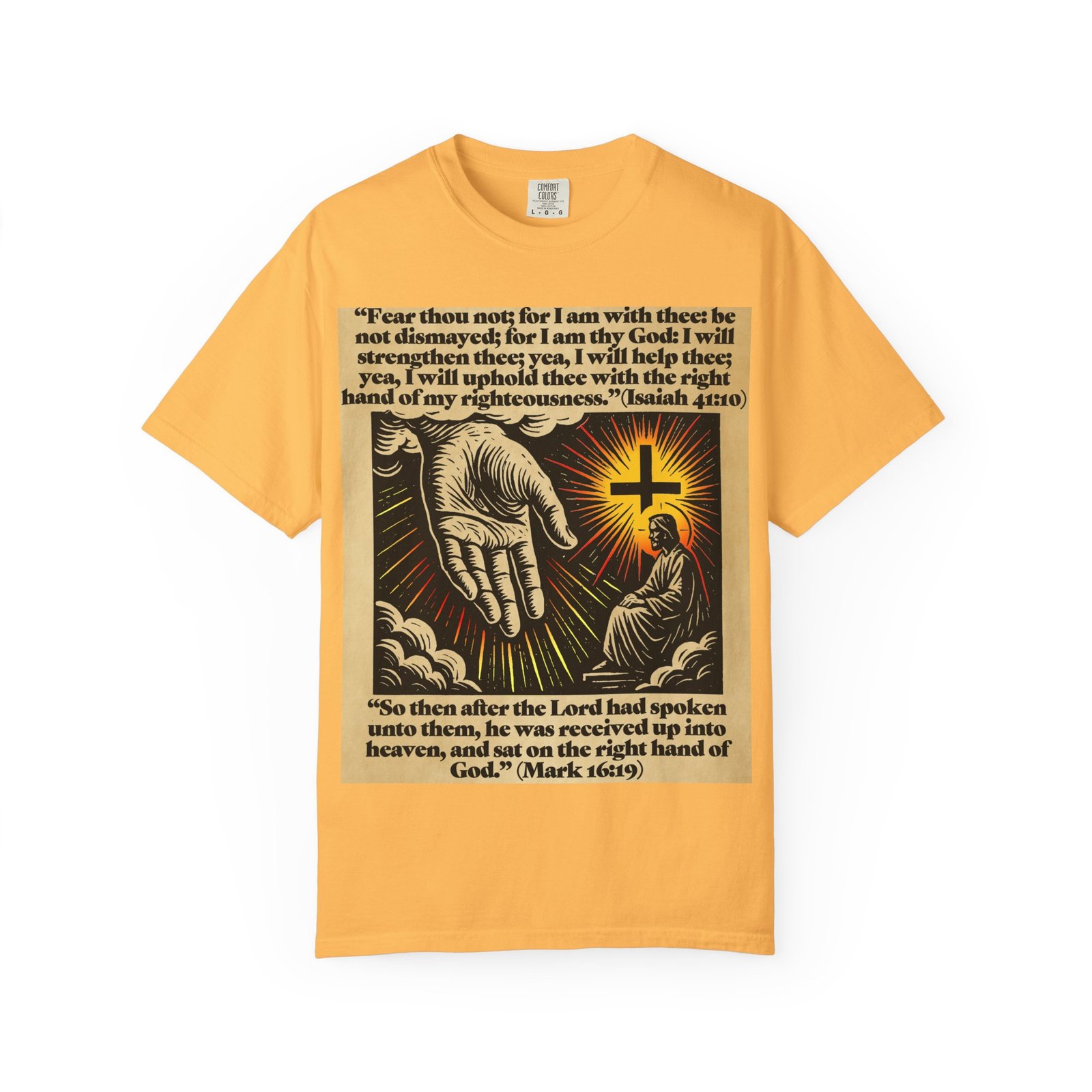 inspirational faith t shirt, unisex cotton tee, christian gift, spiritual apparel, motivational quote shirt, religious clothing