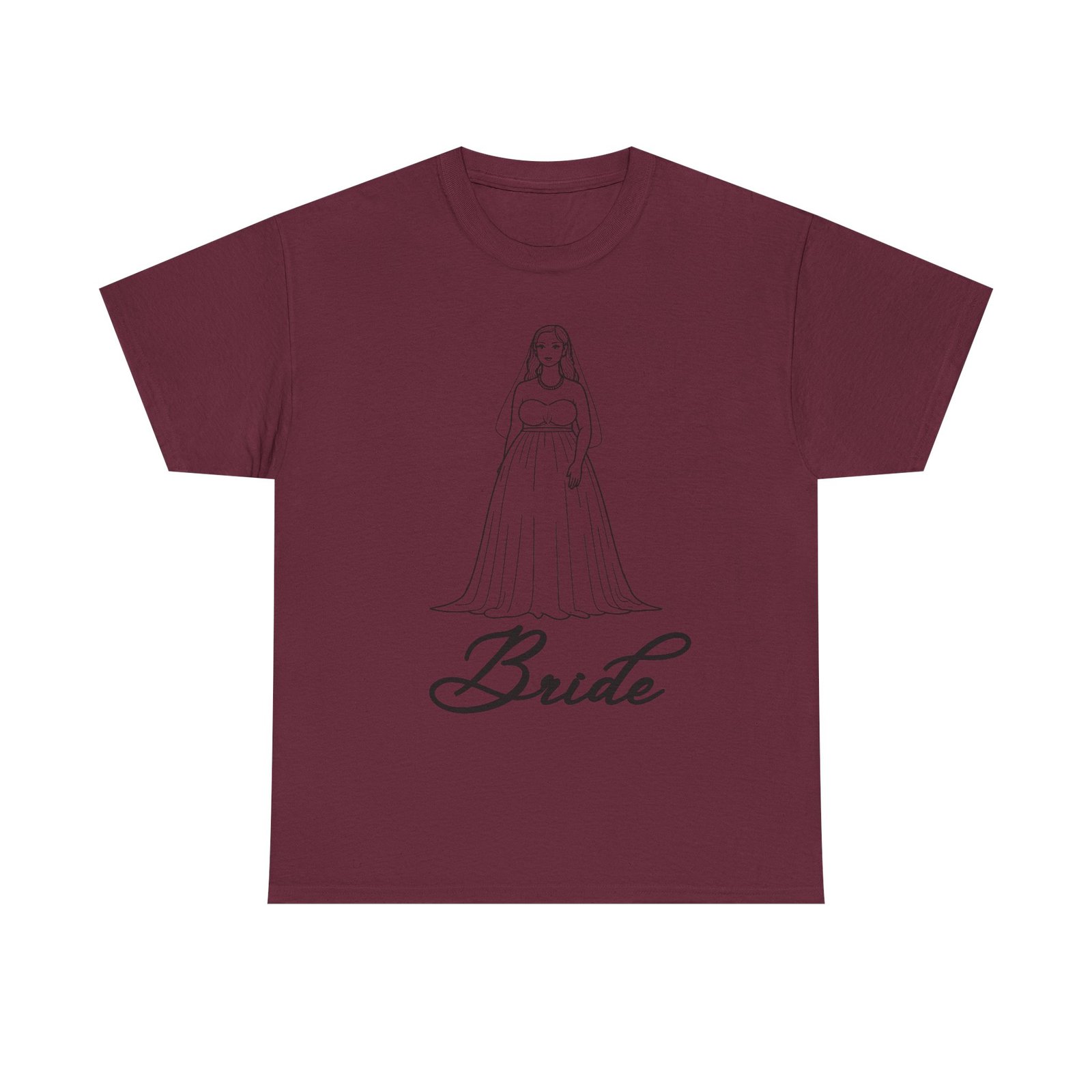 bride graphic tee, wedding gift shirt, bridal party outfit, engagement celebration top, funny bride apparel, unisex heavy cotton tee