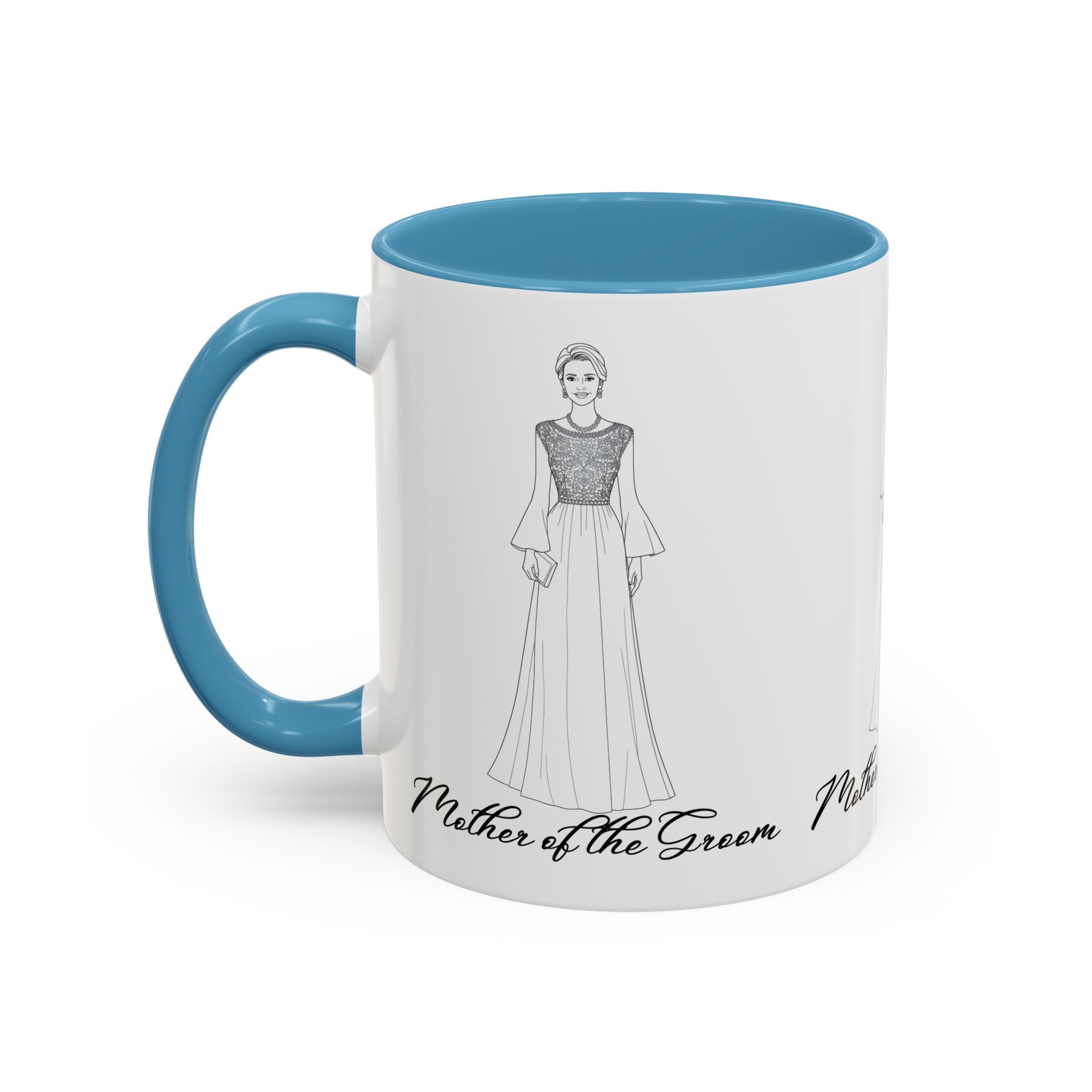 elegant mother of the groom mug perfect gift for bridal showers, weddings, coffee lovers, wedding planning