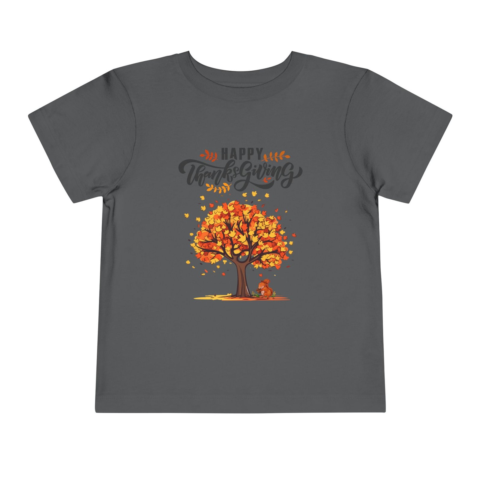 Matching C-Thanksgiving Toddler Tee, Fall Shirt for Kids, Autumn Celebration Outfit, Cute Thanksgiving Apparel, Toddler Short Sleeve Shirt - Image 34