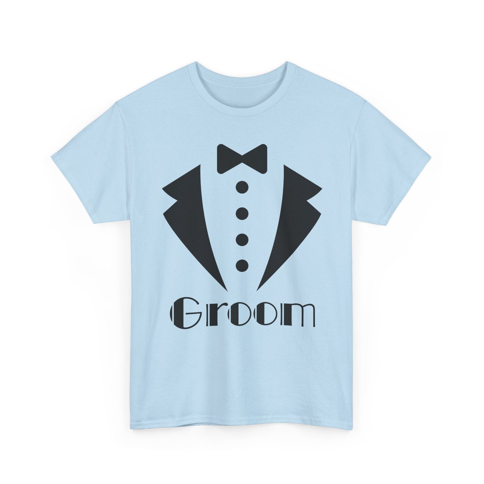 groom t shirt unisex heavy cotton tee for weddings, bachelor parties, groomsmen gifts, engagements, bridal showers