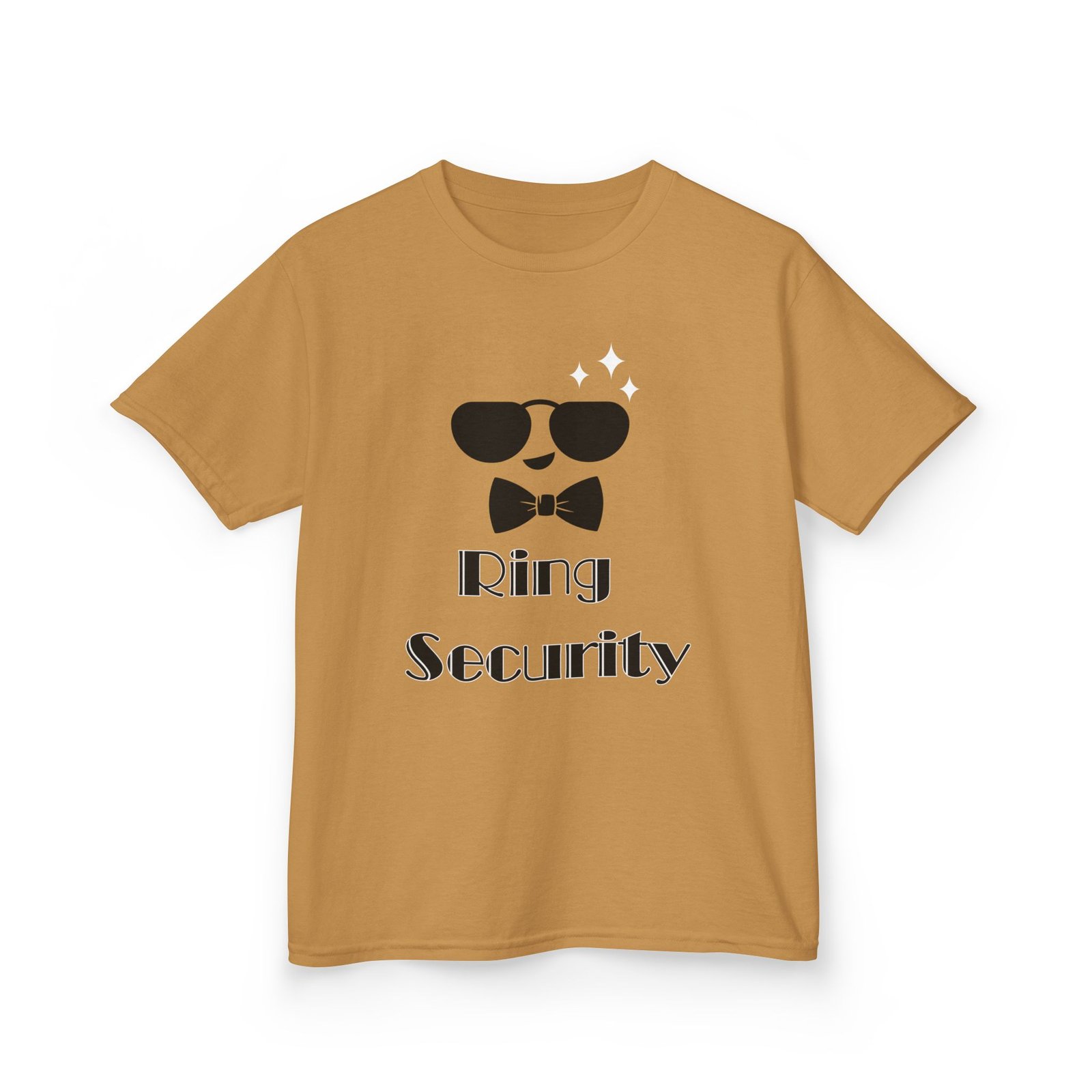 cool kids 'ring security' tee fun gift for birthday, parties, playdates, or dress up!