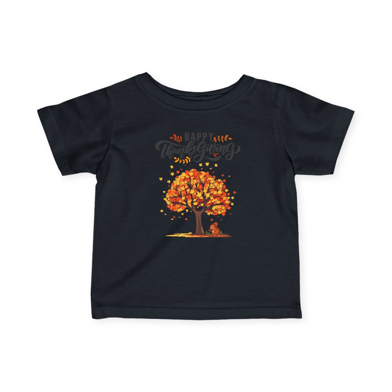 thanksgiving infant tee, cute baby shirt, fall baby clothes, happy thanksgiving t shirt, autumn baby outfit, toddler apparel