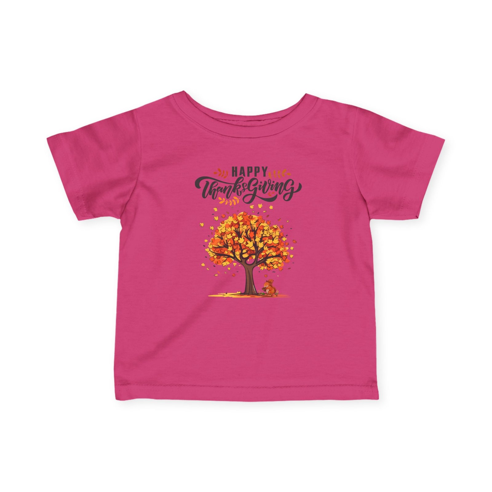 thanksgiving infant tee, cute baby shirt, fall baby clothes, happy thanksgiving t shirt, autumn baby outfit, toddler apparel