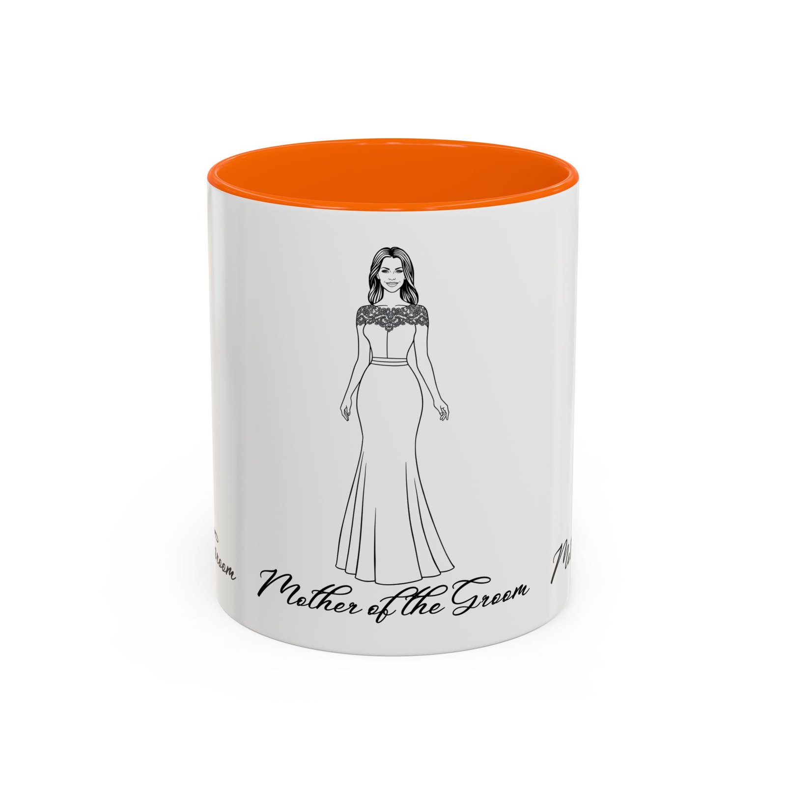 mother of the groom mug accent coffee mug (11, 15oz)