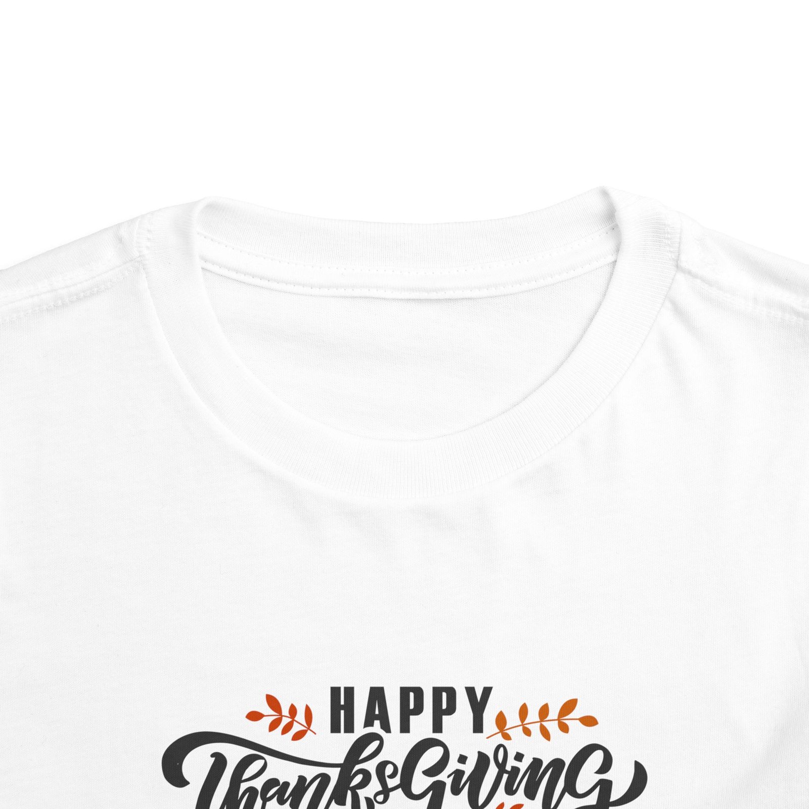 Matching C-Thanksgiving Toddler Tee, Fall Shirt for Kids, Autumn Celebration Outfit, Cute Thanksgiving Apparel, Toddler Short Sleeve Shirt - Image 3