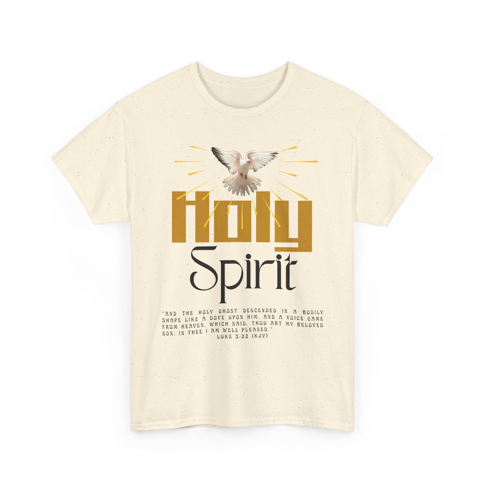 christian t shirts, holy spirit unisex heavy cotton tee, inspirational t shirt for faith celebration, christian gift, spiritual attire, religious apparel