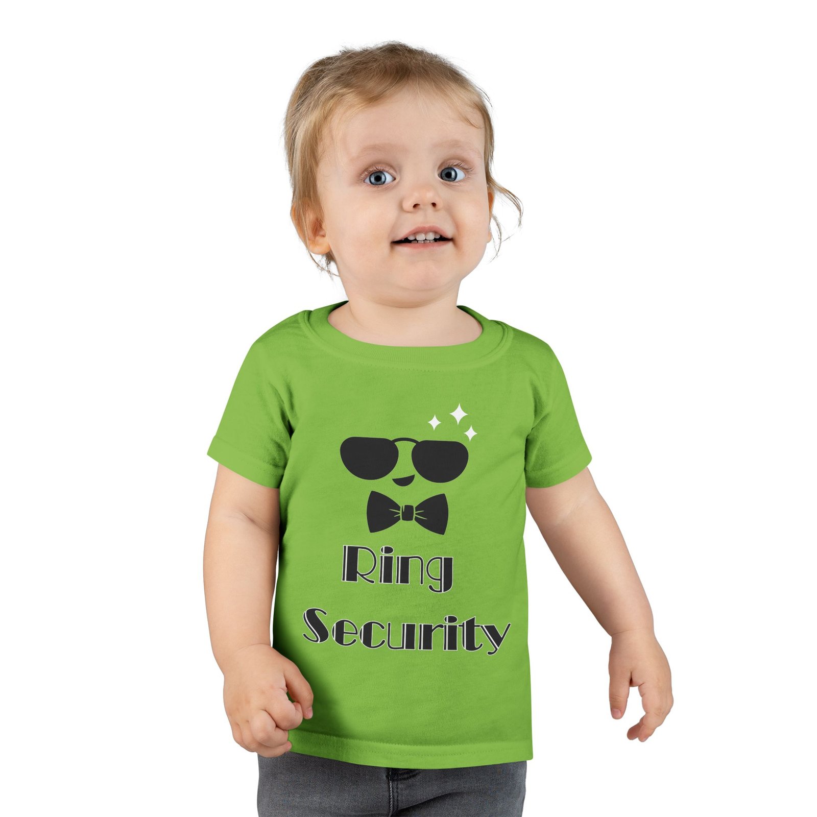 toddler security t shirt, funny toddler tee, kids birthday gift, toddler outfit, baby shower gift, little ring bearer shirt
