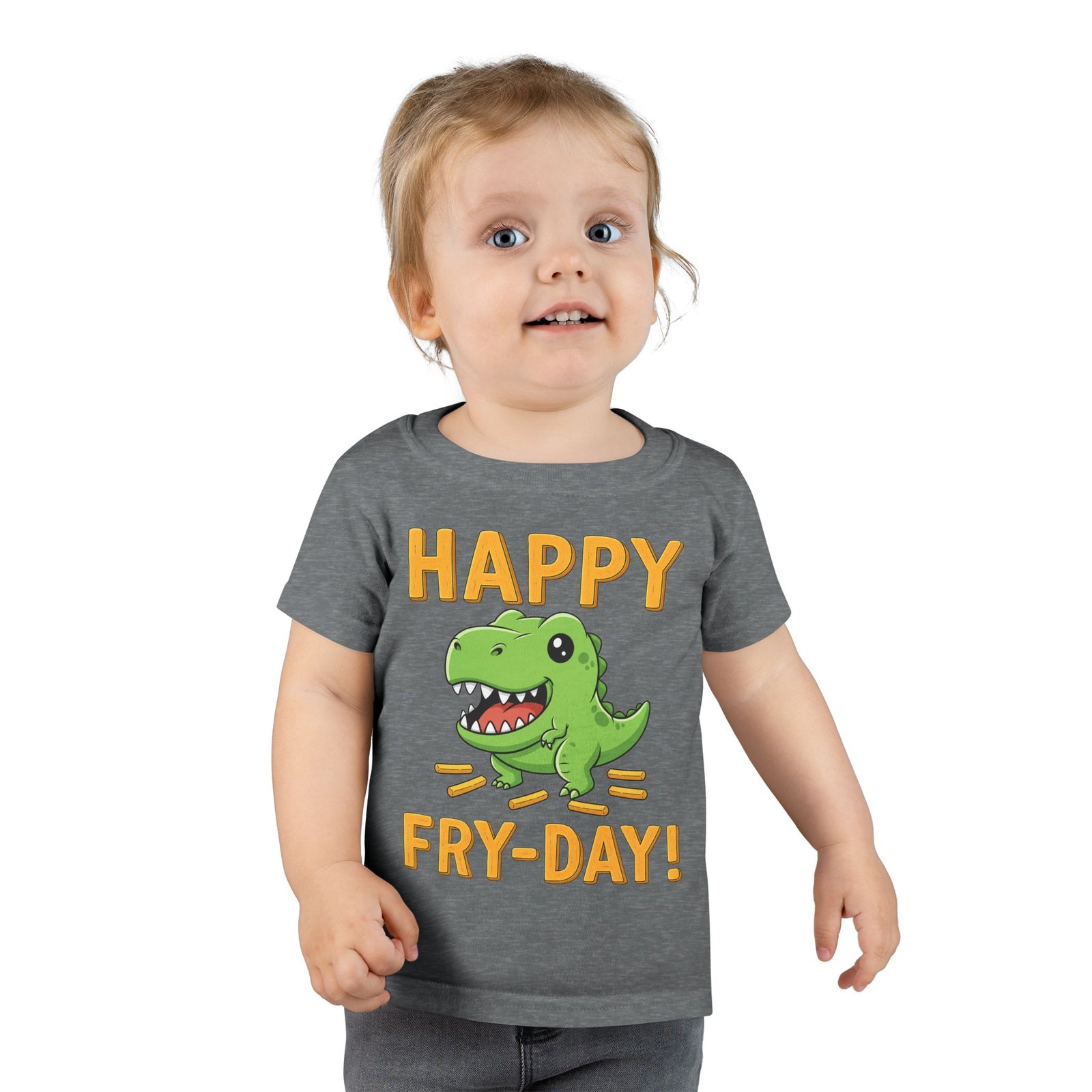 dino fry day toddler t shirt, fun kids tee, dinosaur shirt for toddlers, cute children's clothing, toddler gift idea