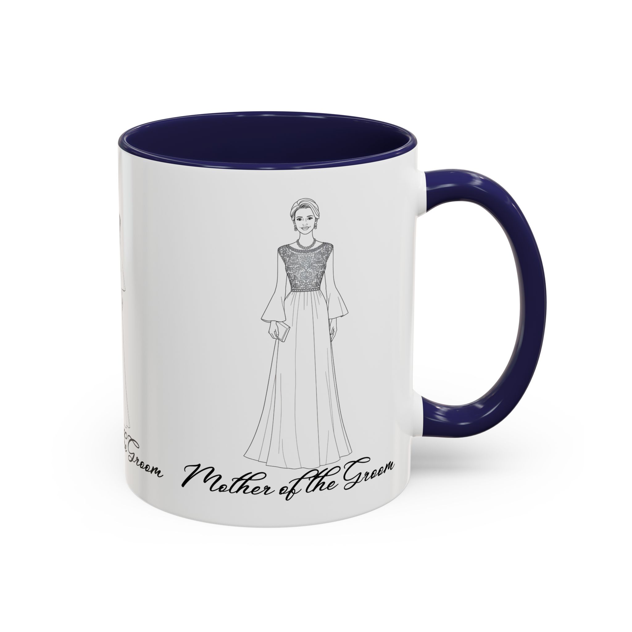 elegant mother of the groom mug perfect gift for bridal showers, weddings, coffee lovers, wedding planning