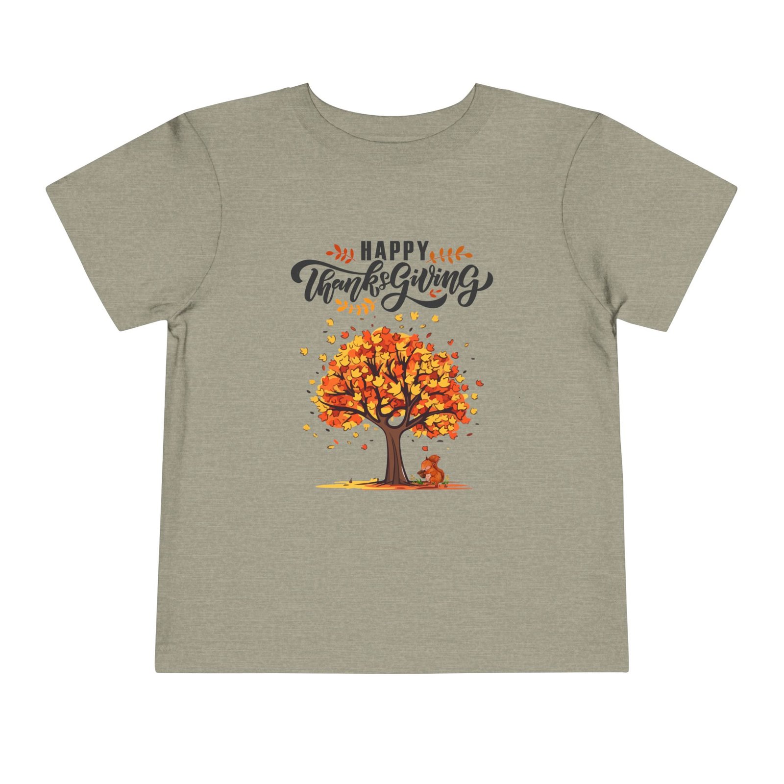 Matching C-Thanksgiving Toddler Tee, Fall Shirt for Kids, Autumn Celebration Outfit, Cute Thanksgiving Apparel, Toddler Short Sleeve Shirt - Image 13