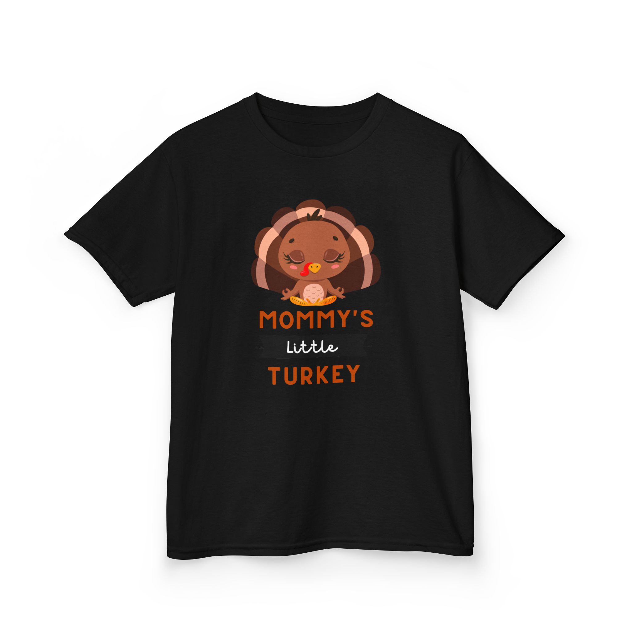 kids thanksgiving tee, mommy's little turkey shirt, fall holiday outfit, thanksgiving gift, adorable kids fashion