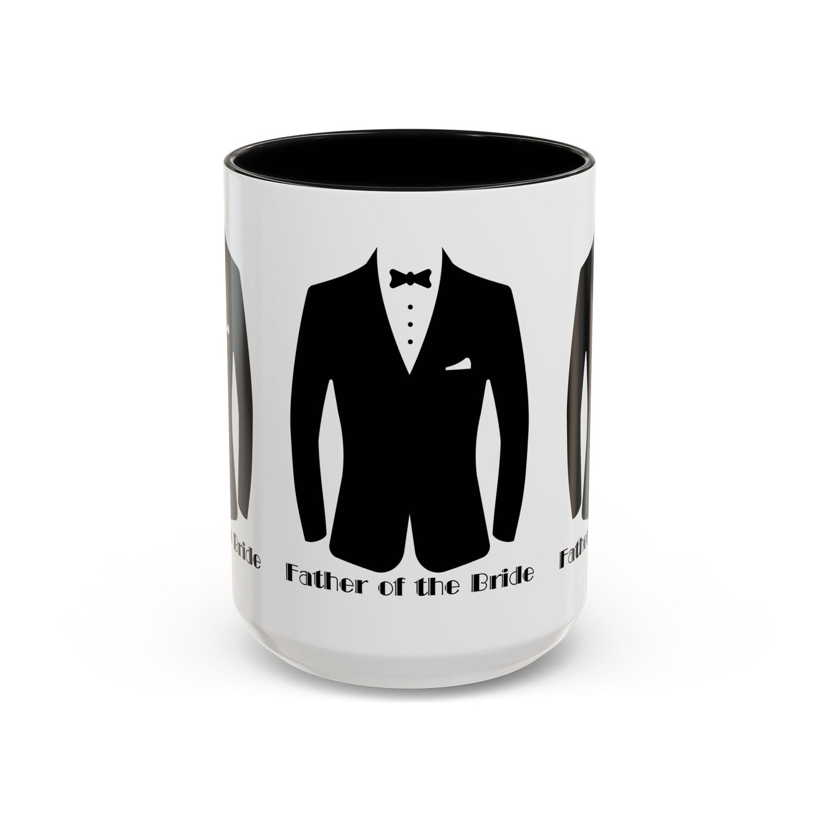father of the bride mug 11, 15oz| wedding day gift | elegant keepsake for dad