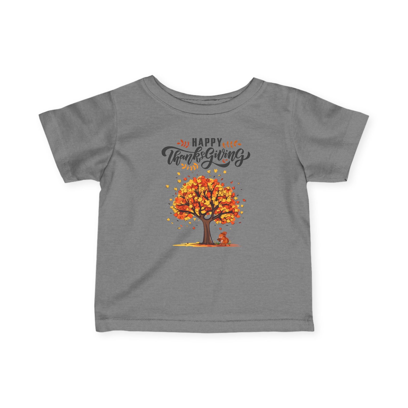 thanksgiving infant tee, cute baby shirt, fall baby clothes, happy thanksgiving t shirt, autumn baby outfit, toddler apparel