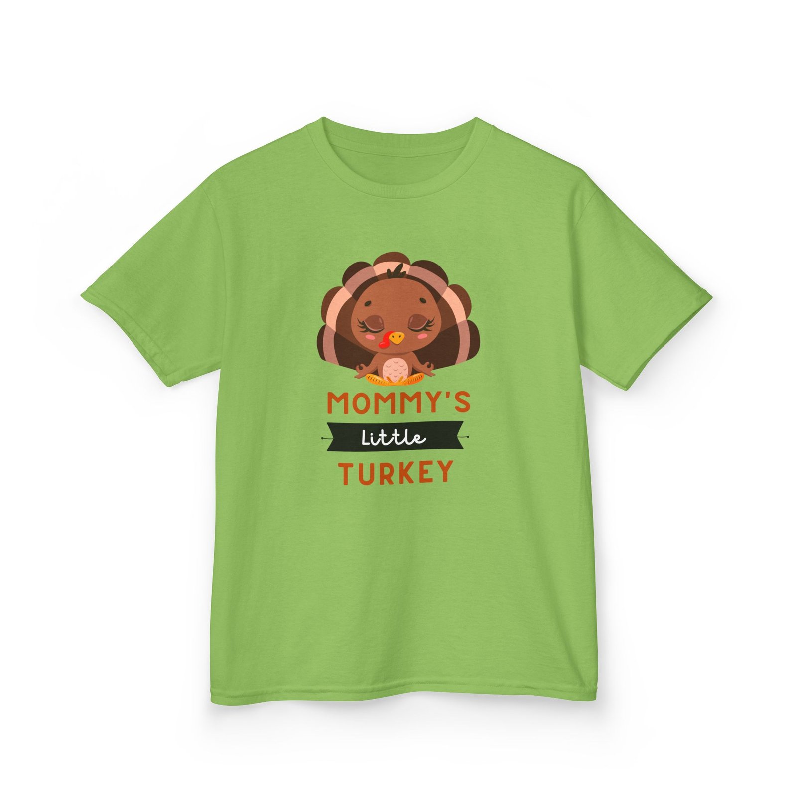 kids thanksgiving tee, mommy's little turkey shirt, fall holiday outfit, thanksgiving gift, adorable kids fashion