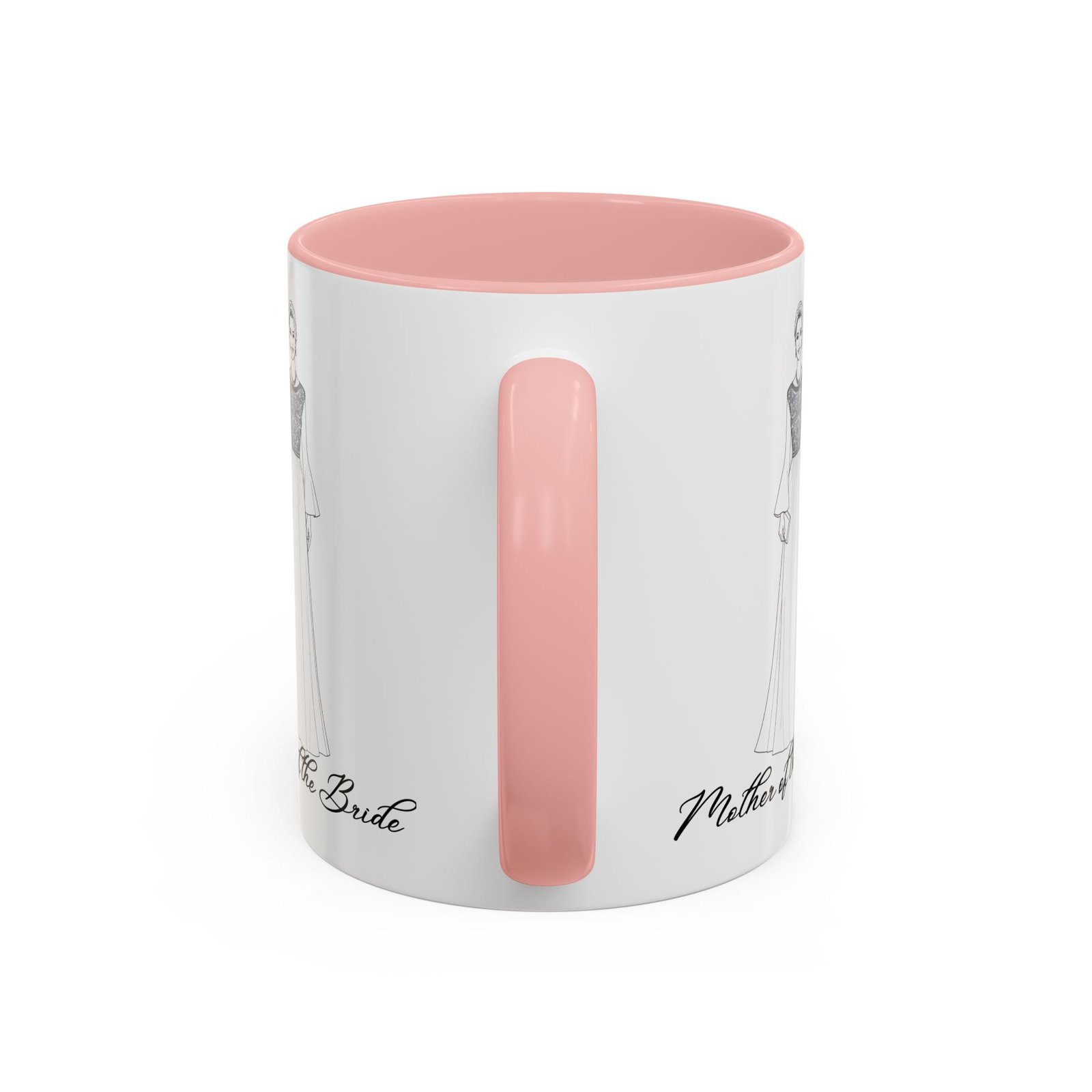 mother of the bride accent coffee mug (11, 15oz)