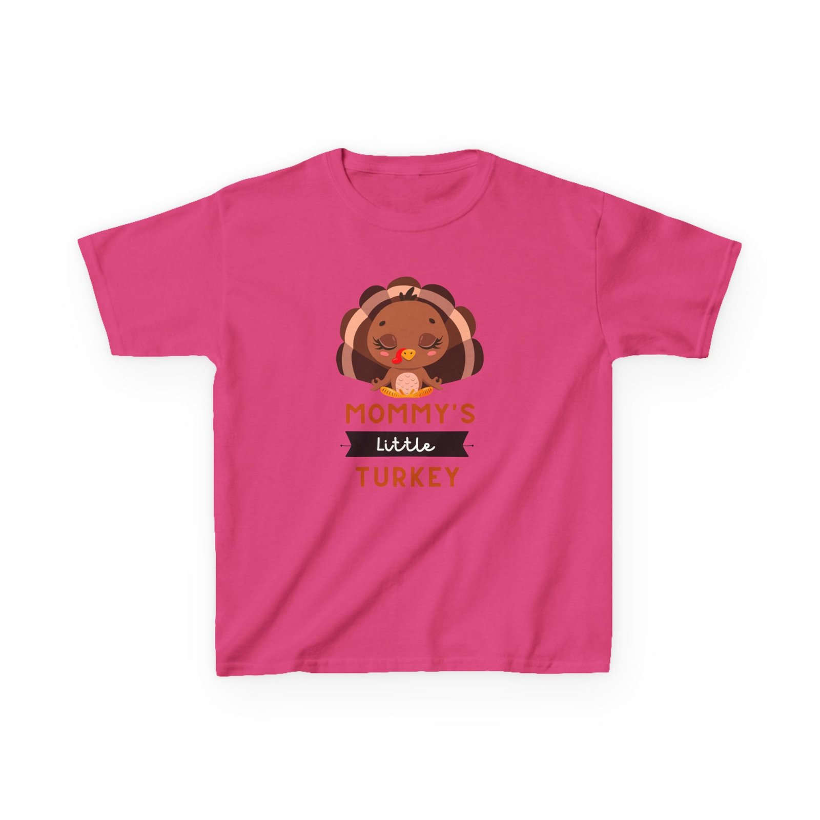 kids thanksgiving tee, mommy's little turkey shirt, fall holiday outfit, thanksgiving gift, adorable kids fashion