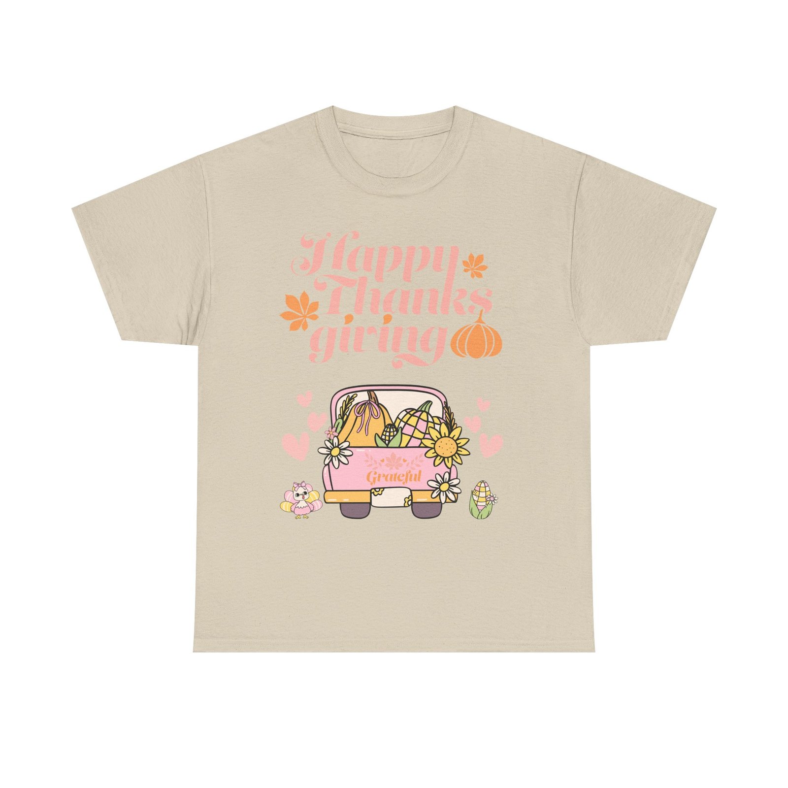 happy thanksgiving unisex tee | cozy autumn shirt for family gatherings, thanksgiving celebration, fall fashion, cute gift idea