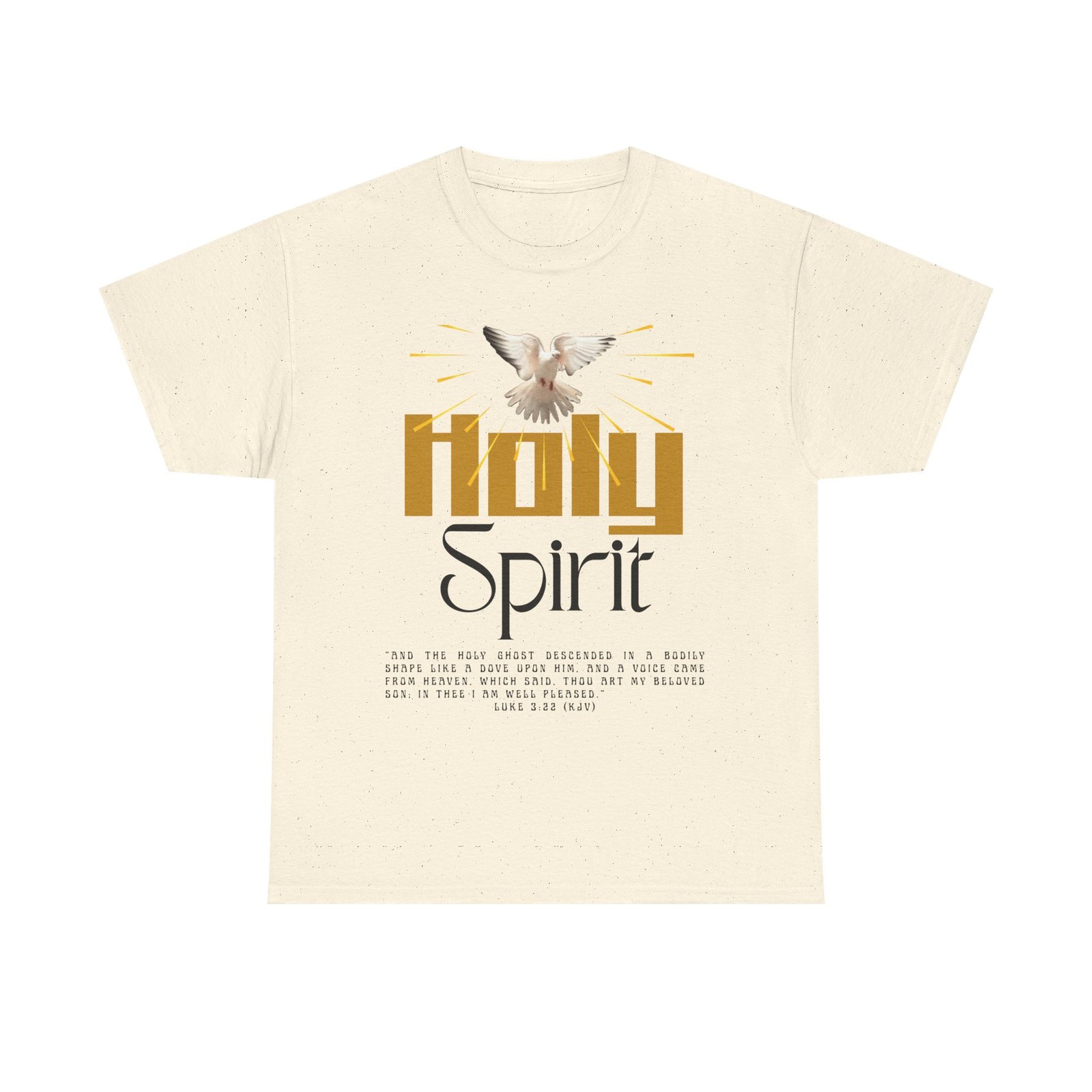 christian t shirts, holy spirit unisex heavy cotton tee, inspirational t shirt for faith celebration, christian gift, spiritual attire, religious apparel