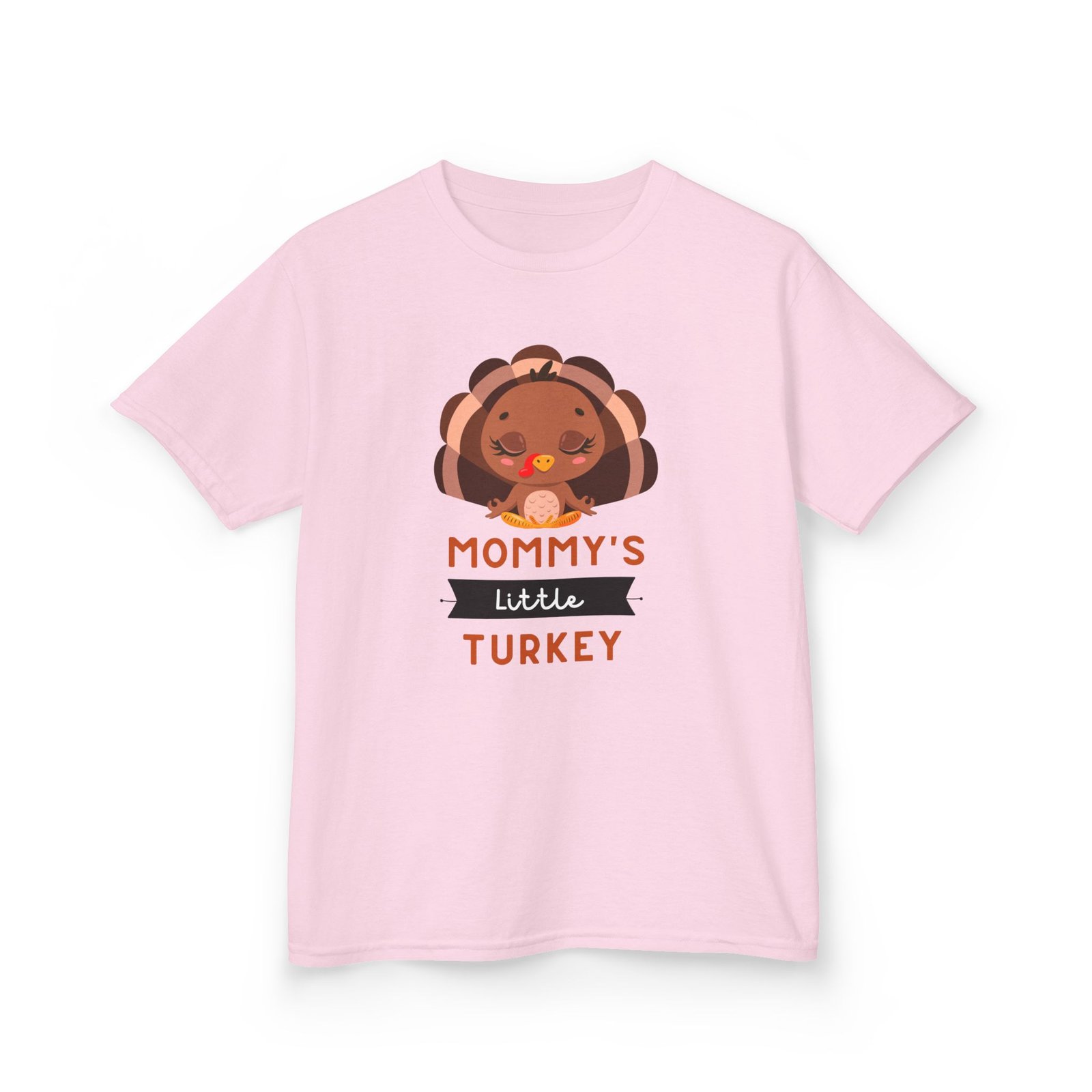 kids thanksgiving tee, mommy's little turkey shirt, fall holiday outfit, thanksgiving gift, adorable kids fashion
