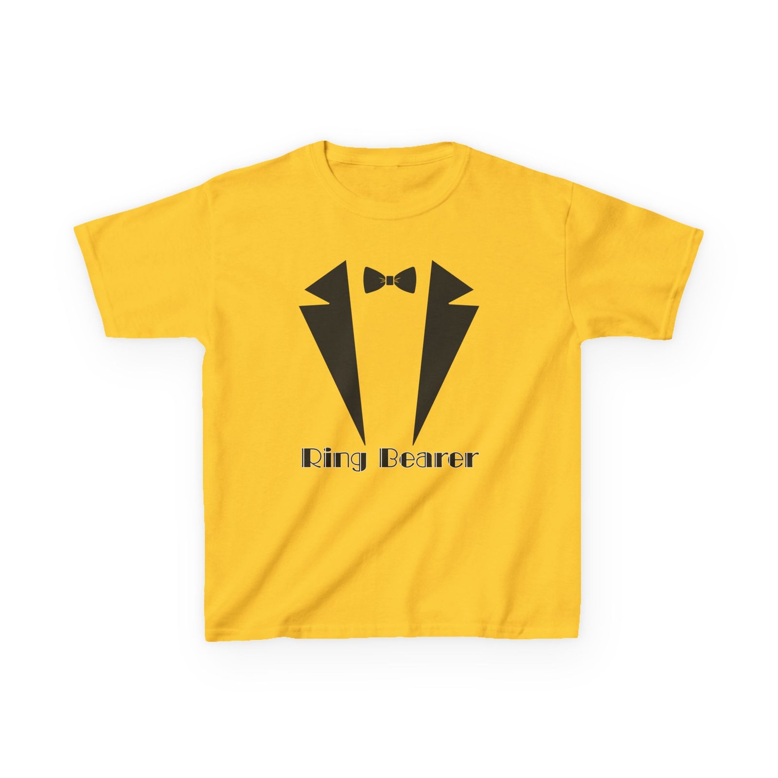 ring bearer kids tee, cute ring bearer shirt, toddler wedding outfit, boys' formal wear tee, kids' tuxedo tee, wedding attire for kids