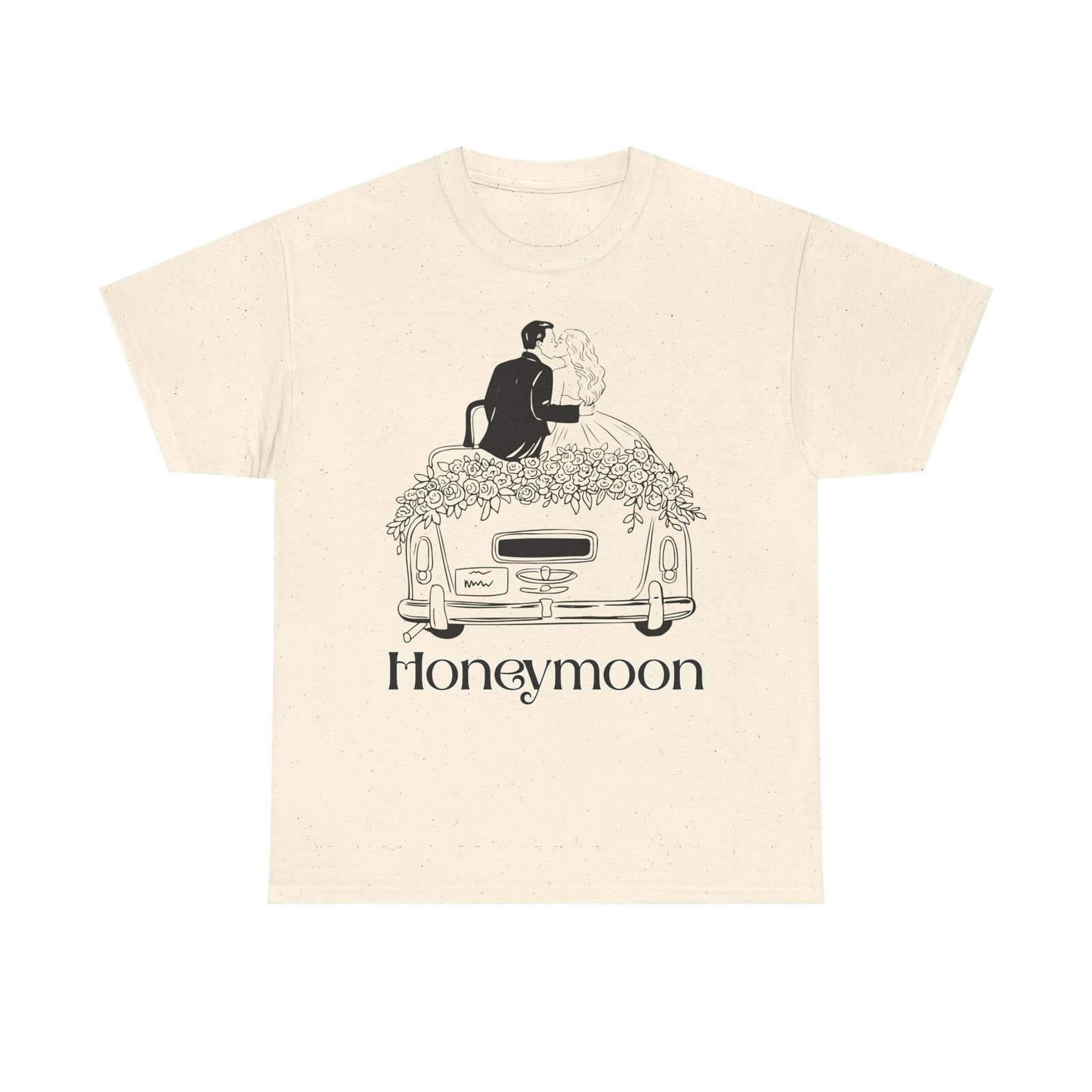 copy of honeymoon tee, romantic couple shirt, newlywed gift, wedding celebration apparel, typography tee, unisex cotton top