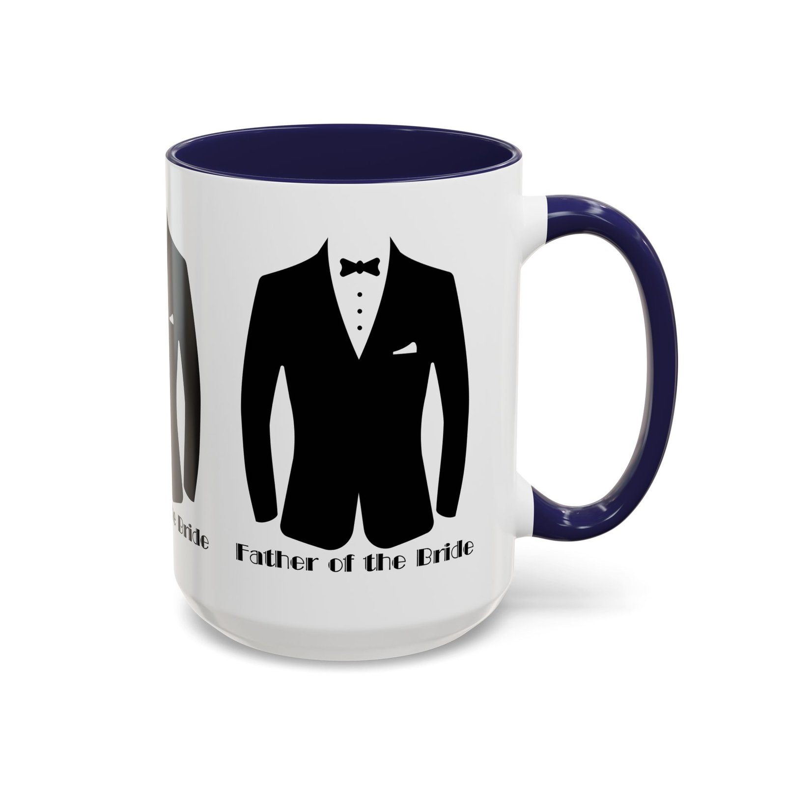 father of the bride mug 11, 15oz| wedding day gift | elegant keepsake for dad