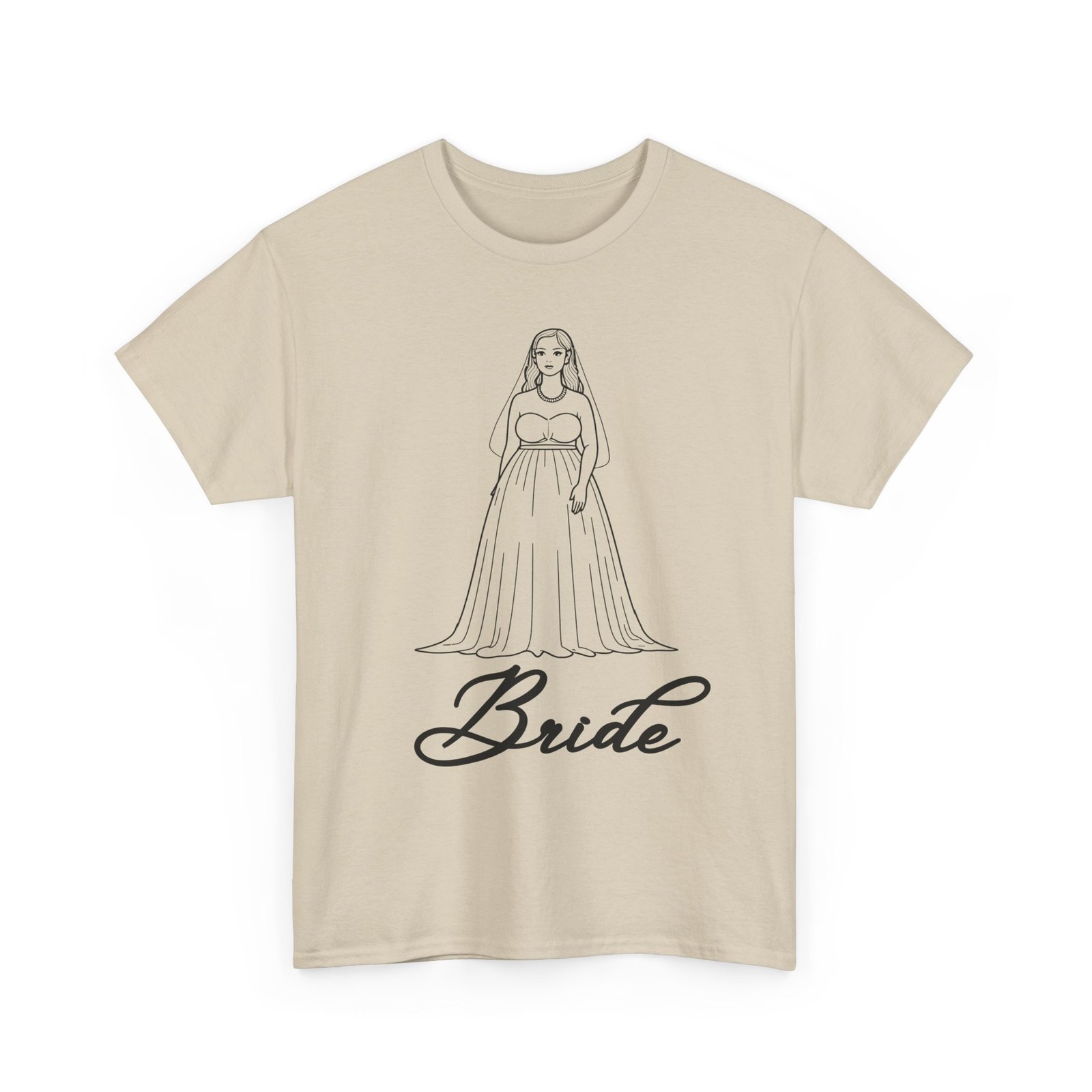bride graphic tee, wedding gift shirt, bridal party outfit, engagement celebration top, funny bride apparel, unisex heavy cotton tee