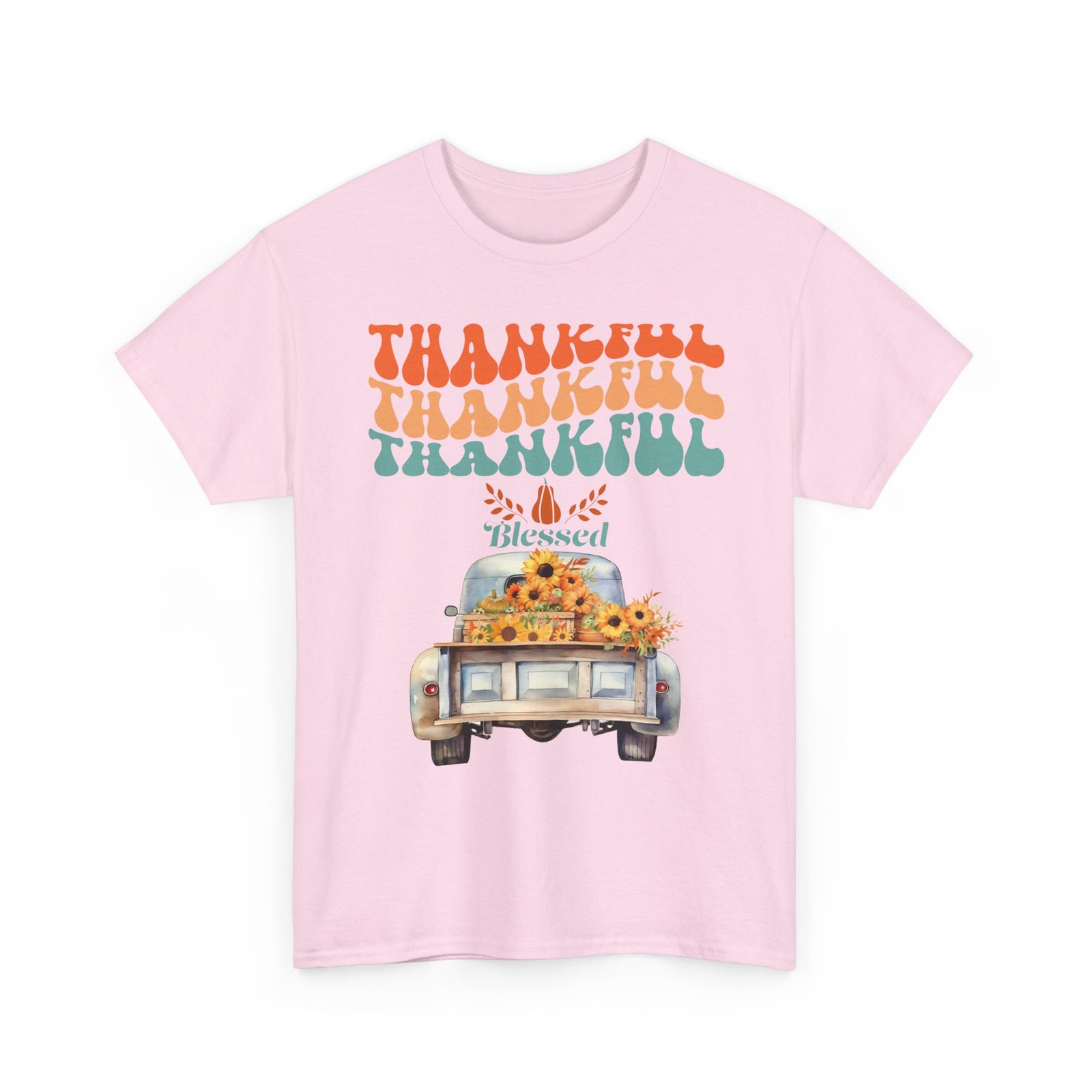 thankful vibes unisex tee perfect for thanksgiving, gratitude, casual wear, gifts, summer days