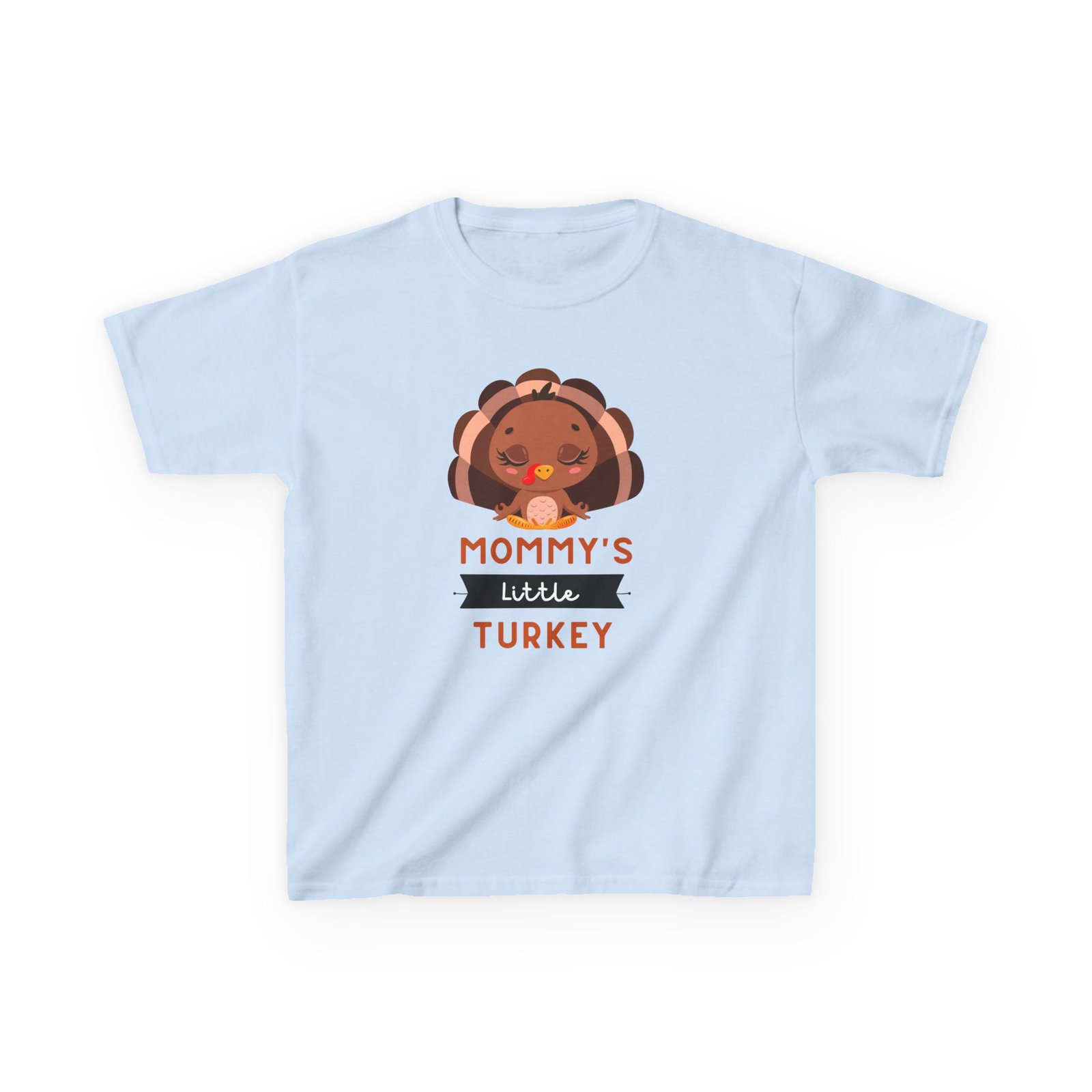 kids thanksgiving tee, mommy's little turkey shirt, fall holiday outfit, thanksgiving gift, adorable kids fashion