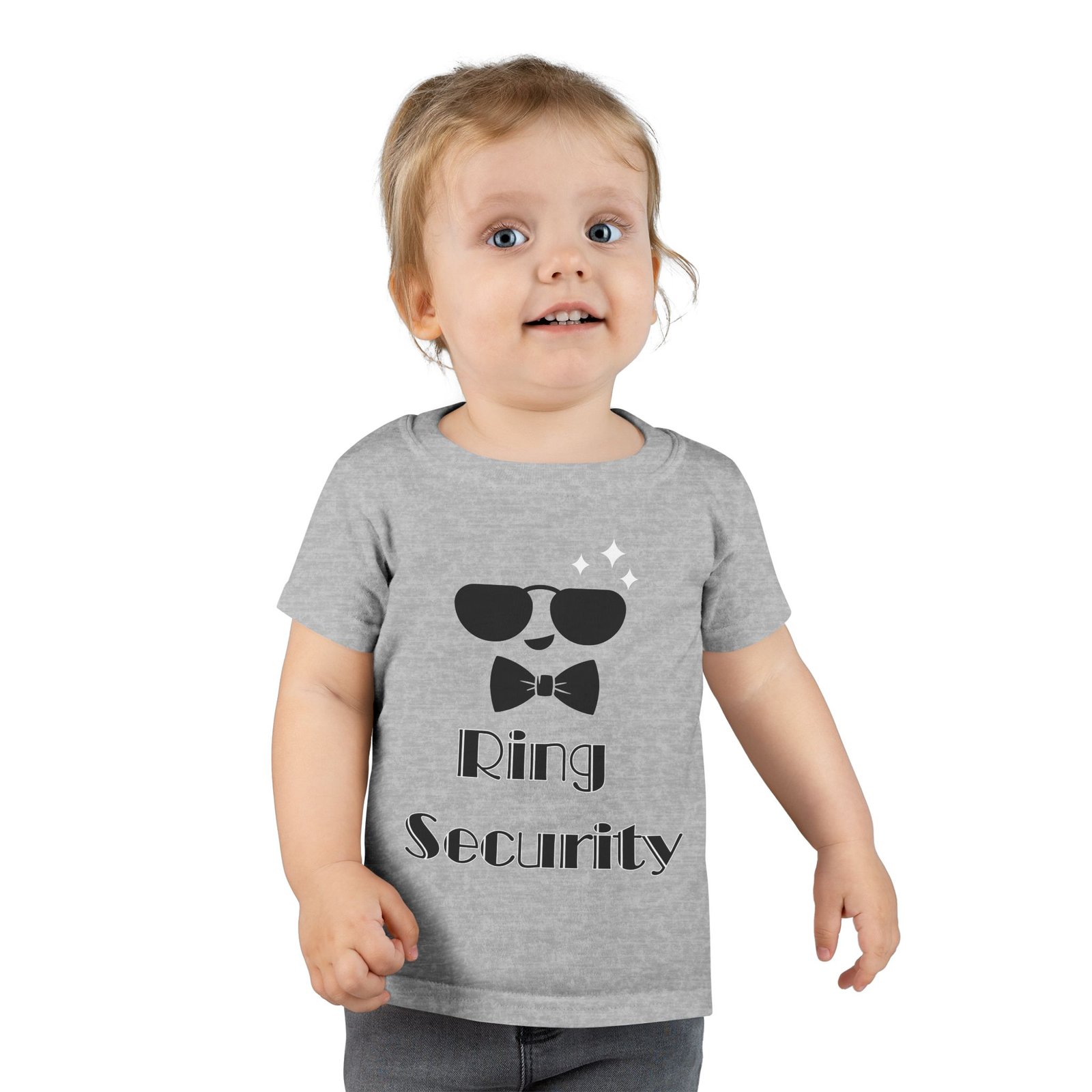 toddler security t shirt, funny toddler tee, kids birthday gift, toddler outfit, baby shower gift, little ring bearer shirt