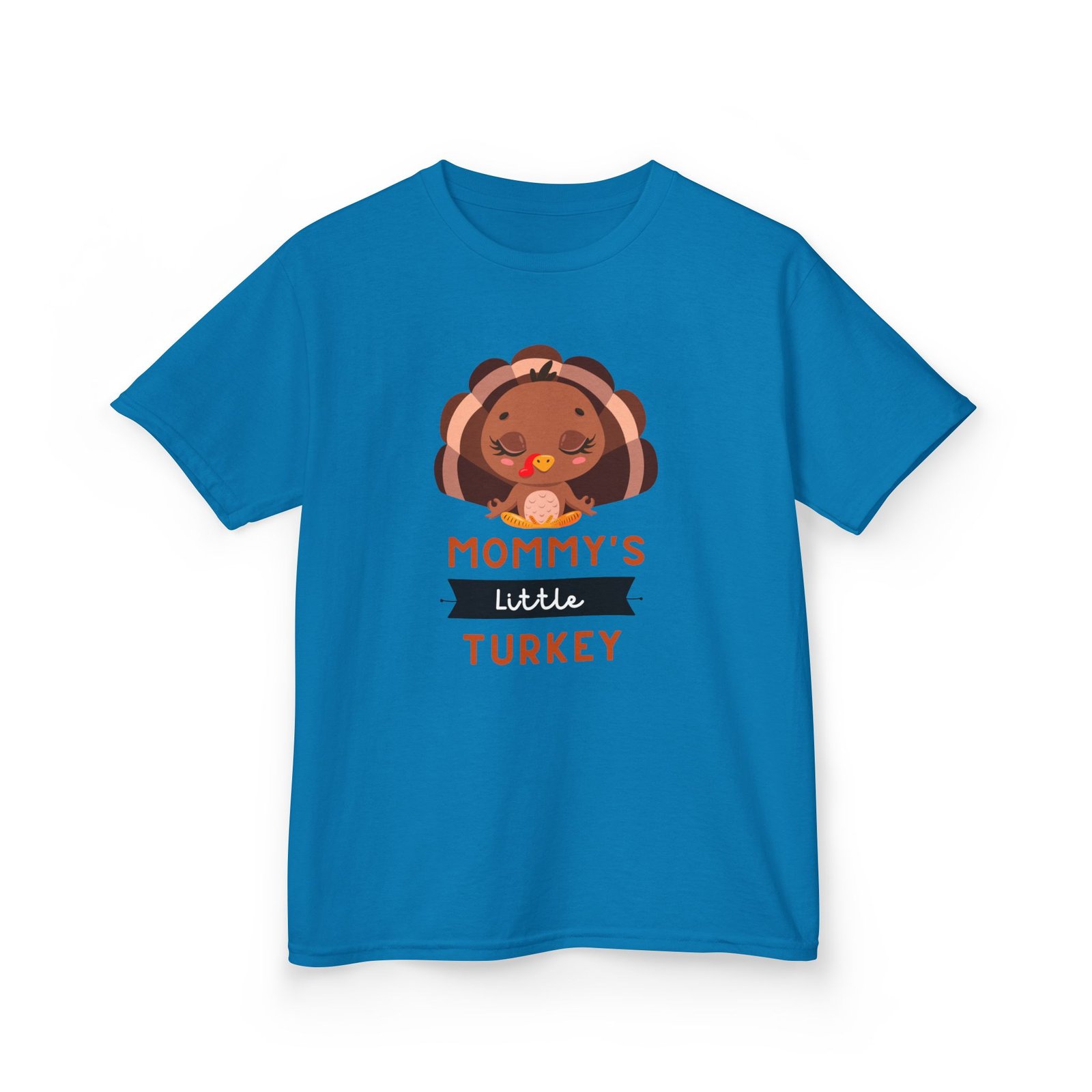 kids thanksgiving tee, mommy's little turkey shirt, fall holiday outfit, thanksgiving gift, adorable kids fashion