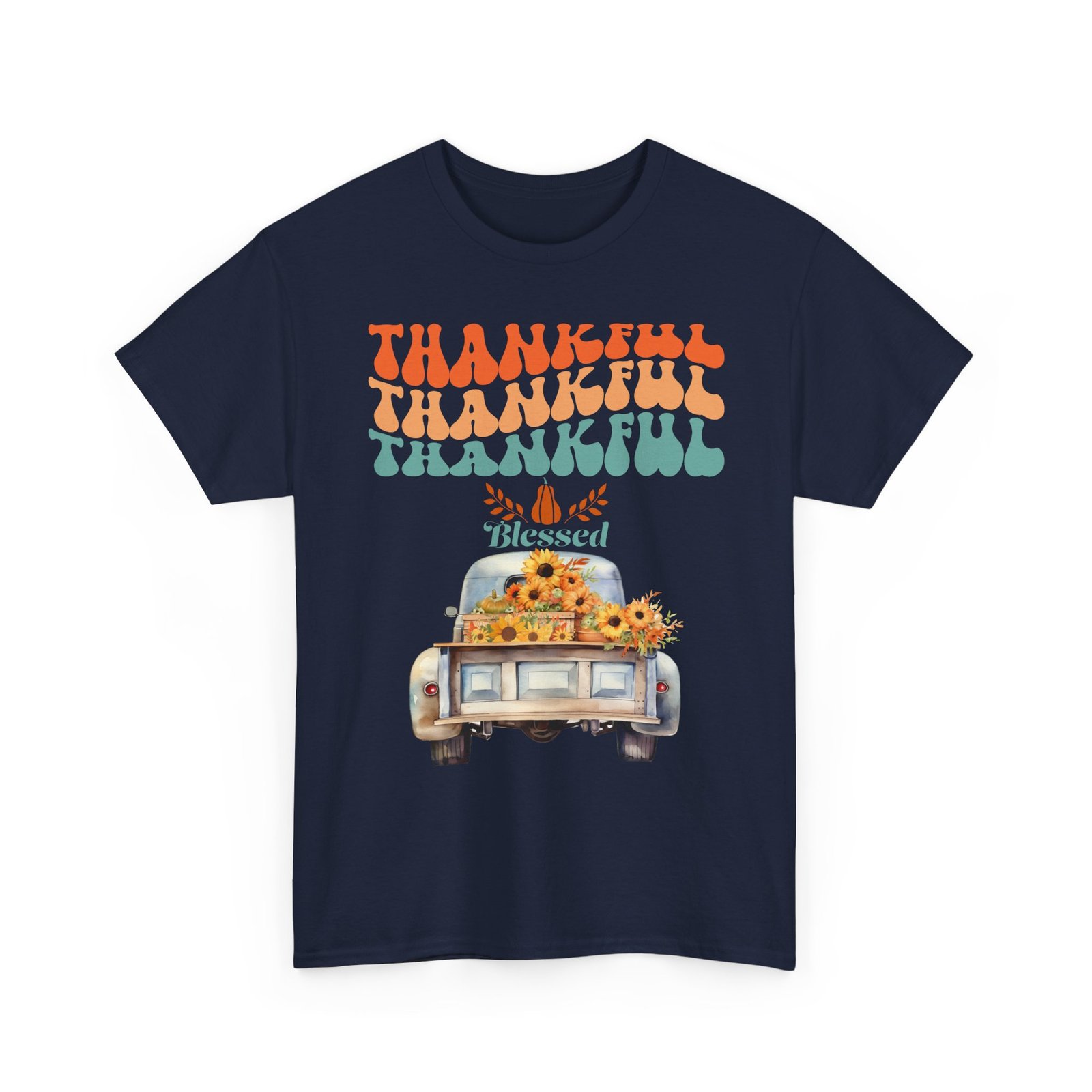thankful vibes unisex tee perfect for thanksgiving, gratitude, casual wear, gifts, summer days