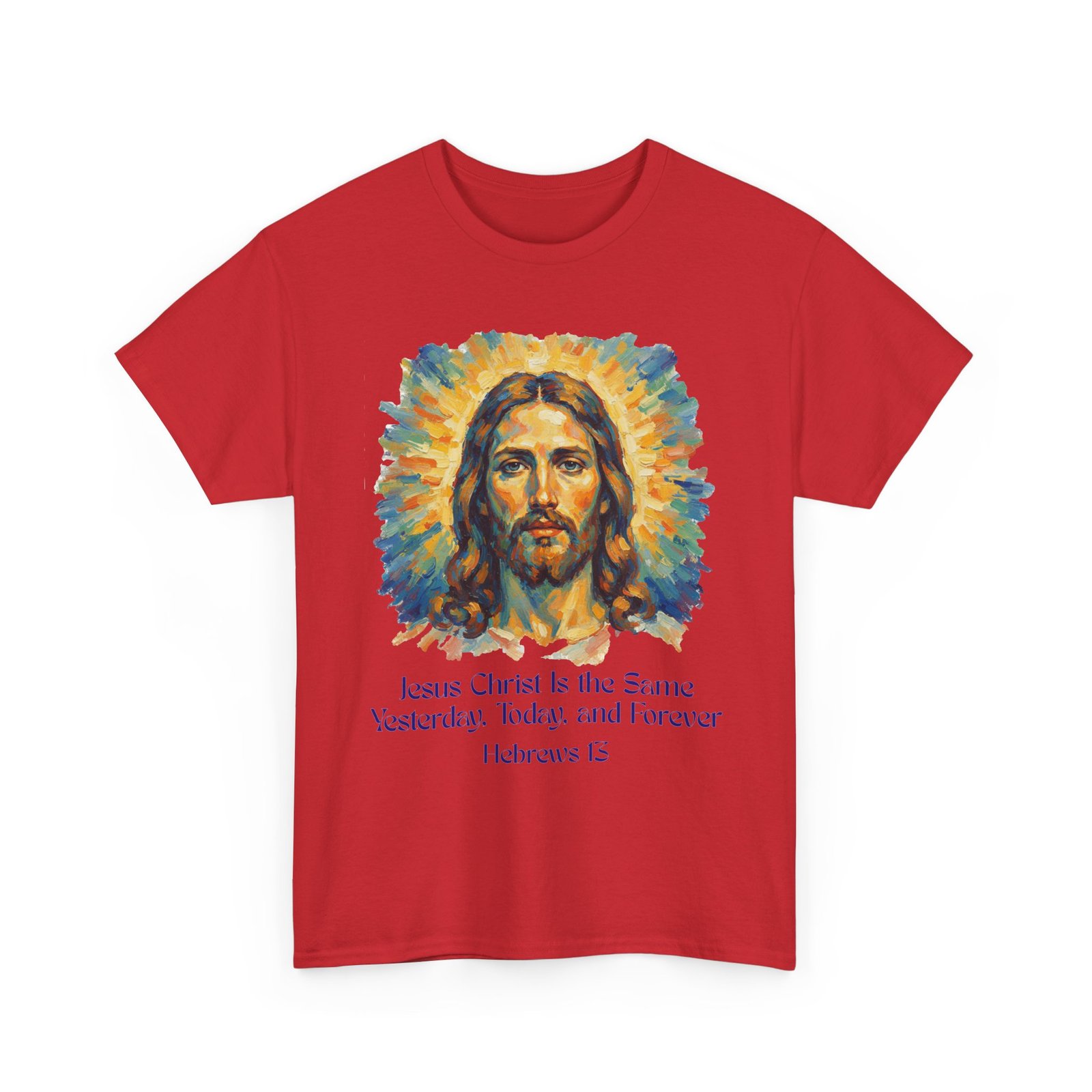 jesus portrait – inspiredby impressionist style religious inspirational tee jesus christ design, faith shirt, christian clothing, birthday gift, everyday wear