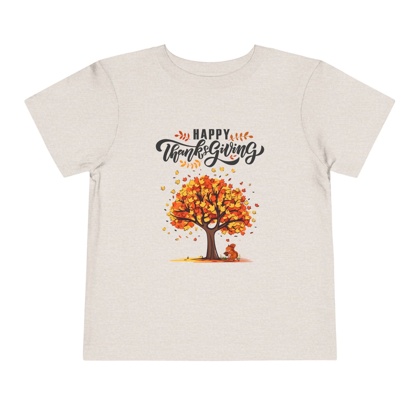 Matching C-Thanksgiving Toddler Tee, Fall Shirt for Kids, Autumn Celebration Outfit, Cute Thanksgiving Apparel, Toddler Short Sleeve Shirt - Image 10