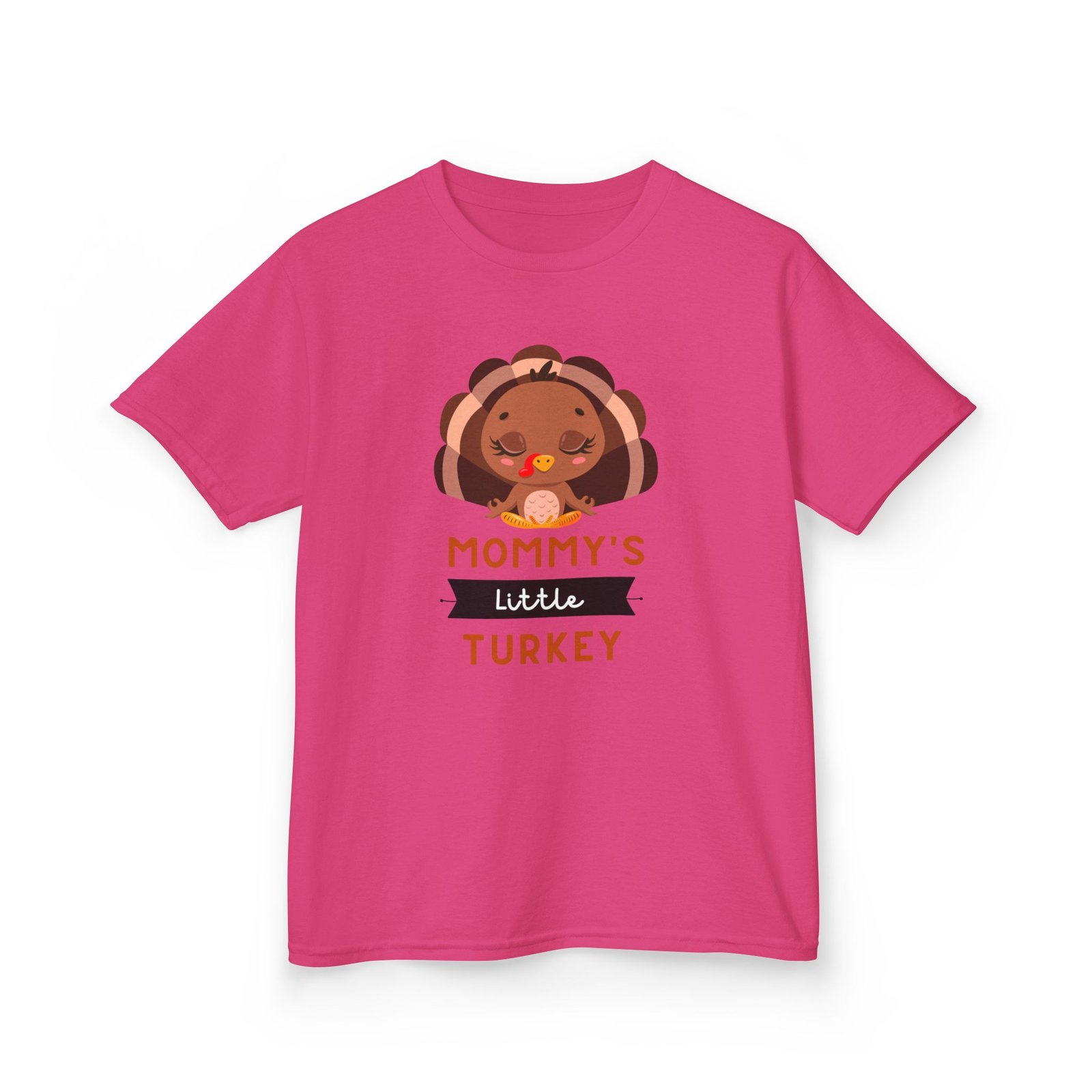 kids thanksgiving tee, mommy's little turkey shirt, fall holiday outfit, thanksgiving gift, adorable kids fashion
