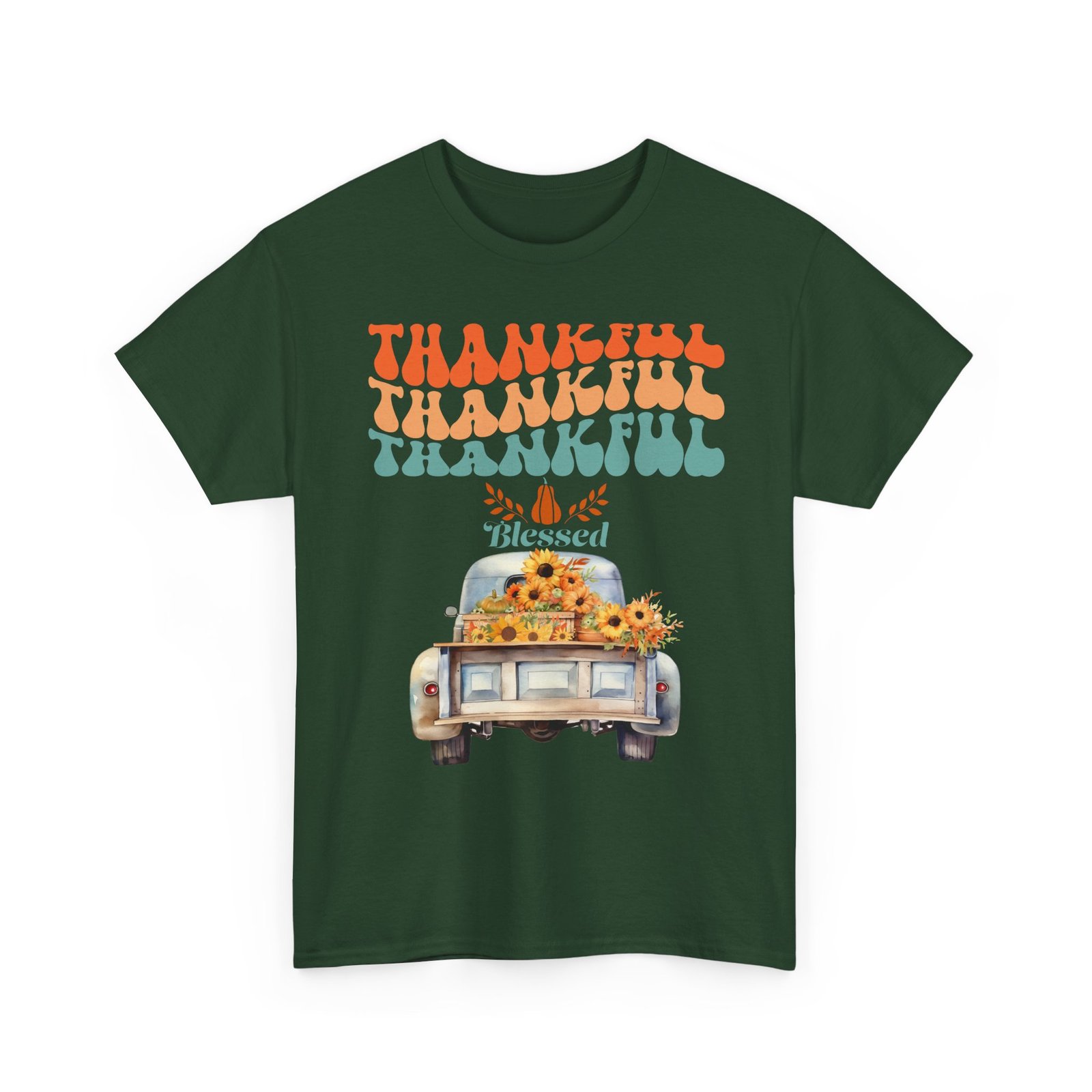 thankful vibes unisex tee perfect for thanksgiving, gratitude, casual wear, gifts, summer days