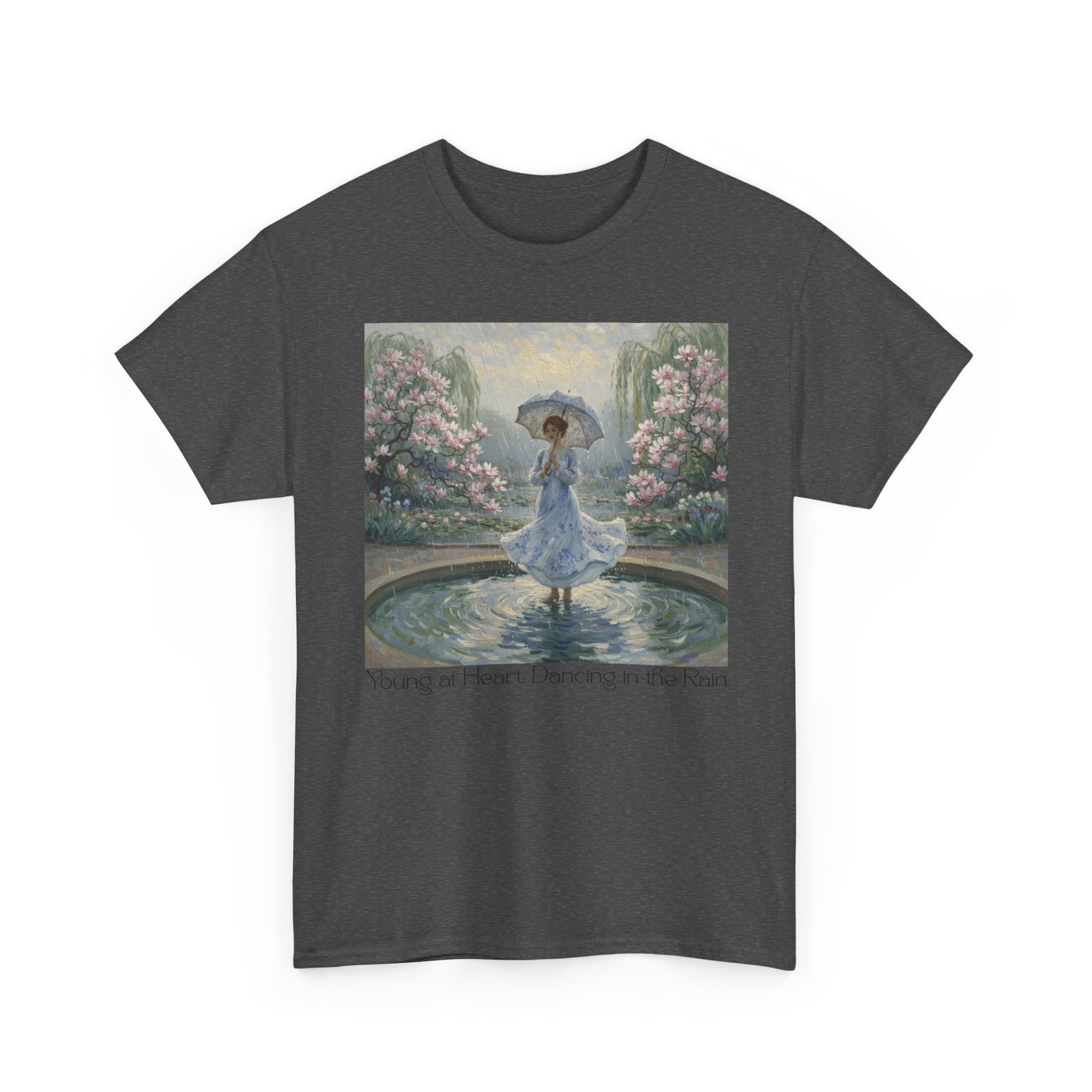 elegant floral dance unisex tee, casual wear, art lover gift, spring fashion, unique graphic shirt