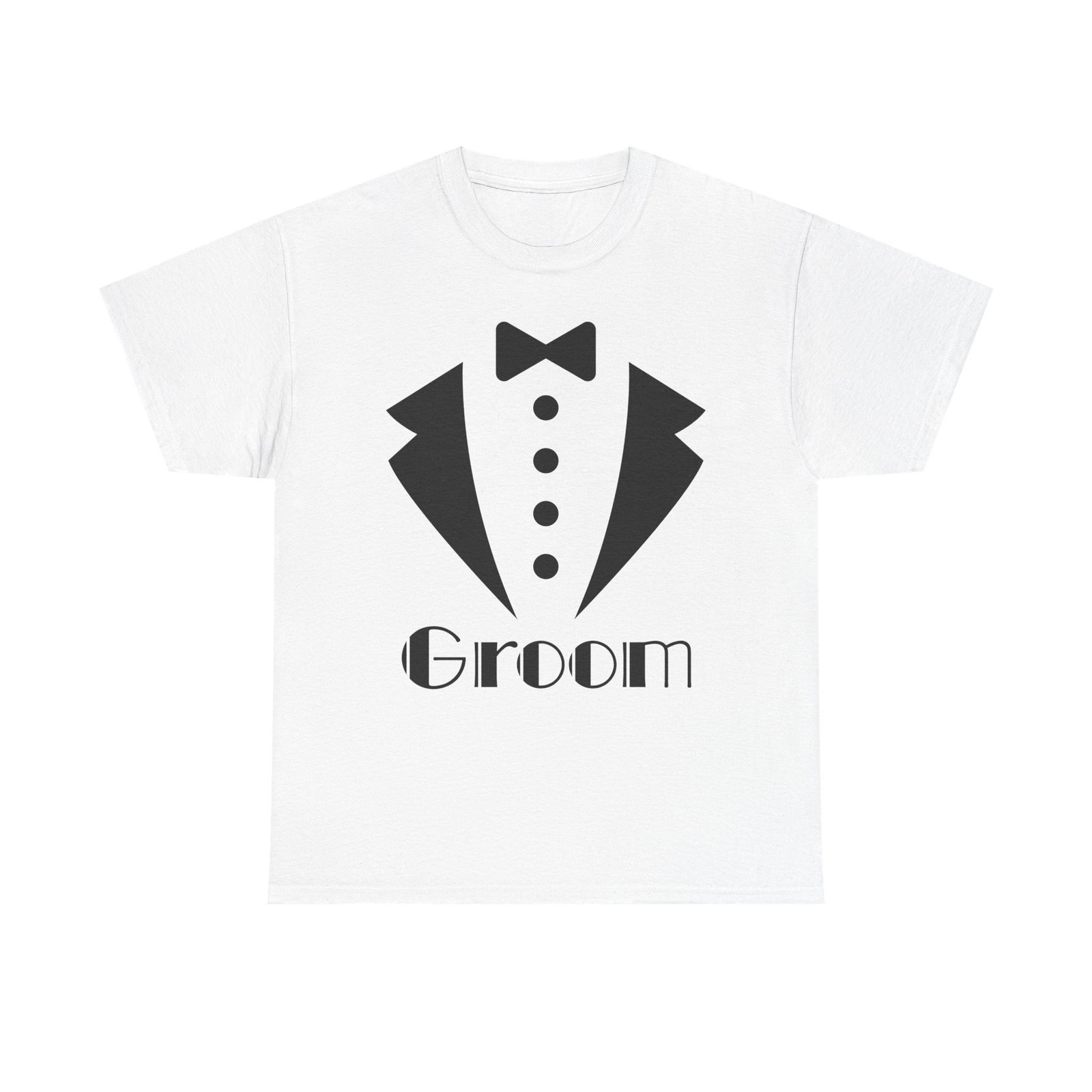 groom t shirt unisex heavy cotton tee for weddings, bachelor parties, groomsmen gifts, engagements, bridal showers