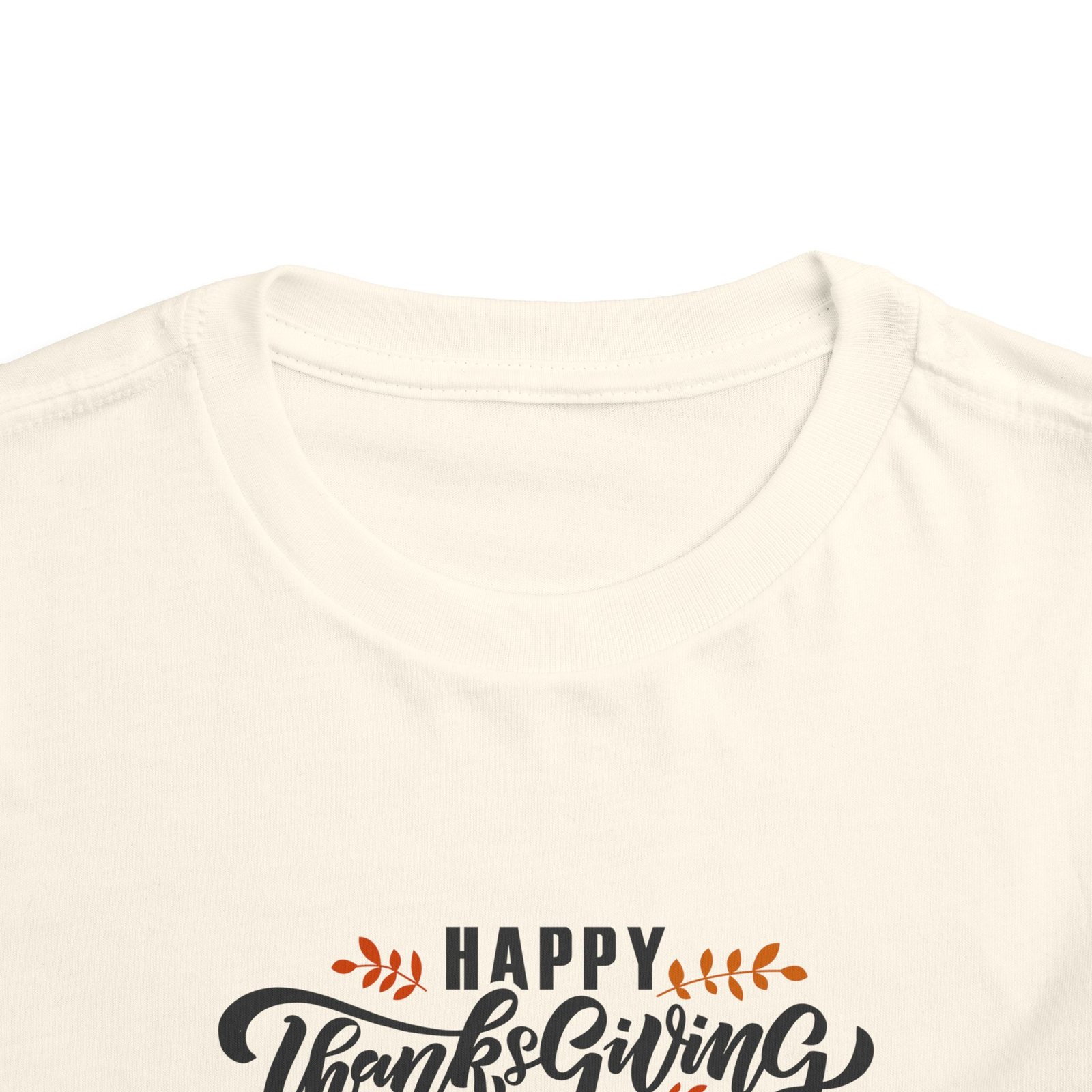 Matching C-Thanksgiving Toddler Tee, Fall Shirt for Kids, Autumn Celebration Outfit, Cute Thanksgiving Apparel, Toddler Short Sleeve Shirt - Image 9
