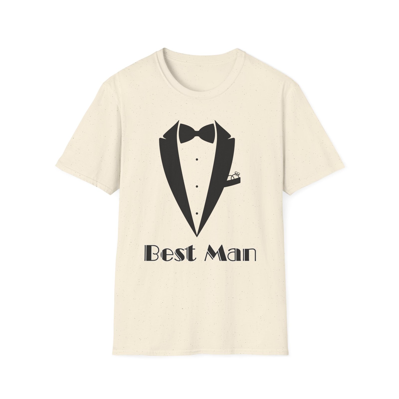 best man t shirt, stylish groom attire, wedding gift for him, casual event shirt, unisex tuxedo tee, matching groomsmen apparel