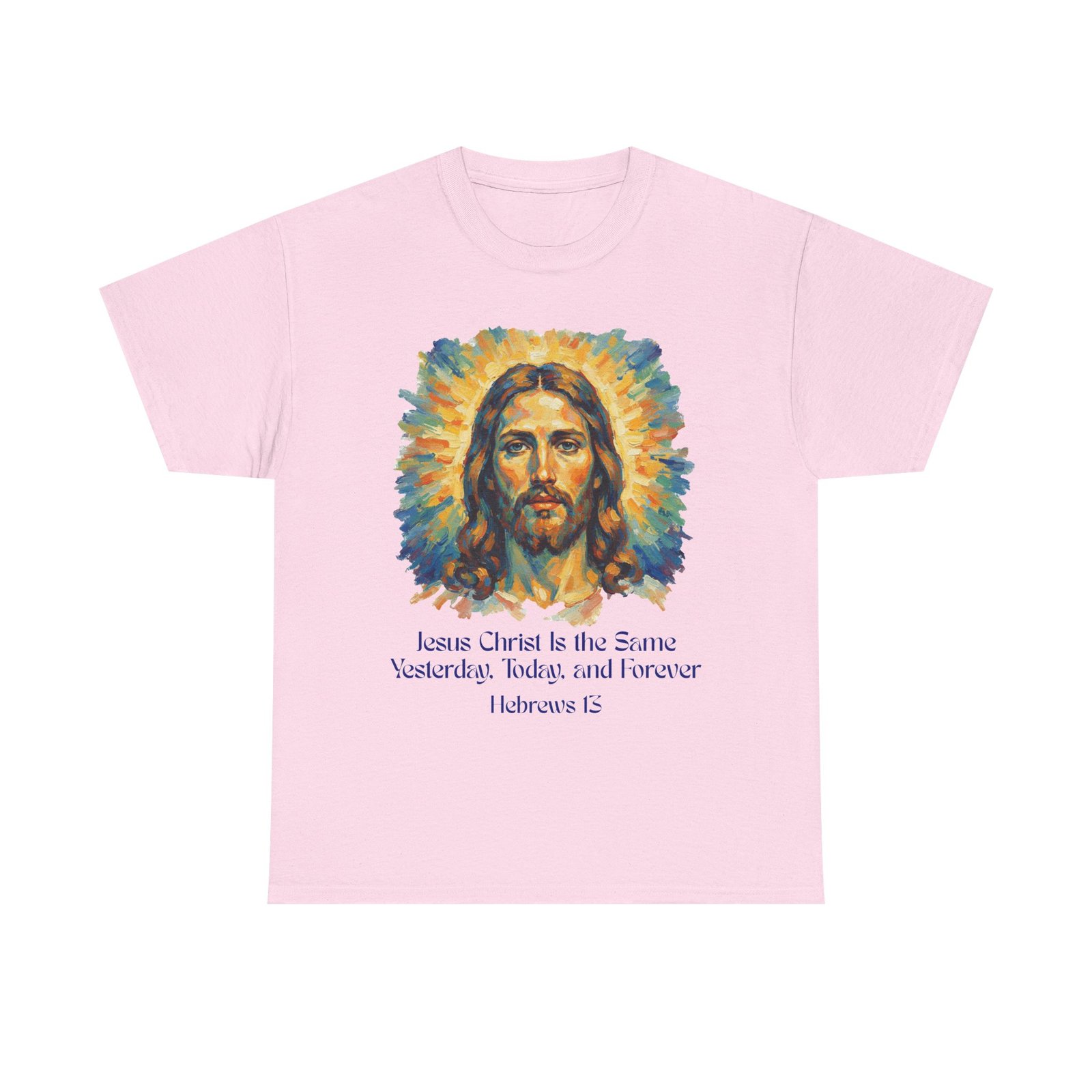 jesus portrait – inspiredby impressionist style religious inspirational tee jesus christ design, faith shirt, christian clothing, birthday gift, everyday wear