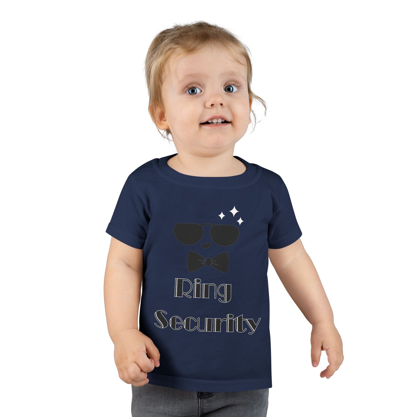 toddler security t shirt, funny toddler tee, kids birthday gift, toddler outfit, baby shower gift, little ring bearer shirt