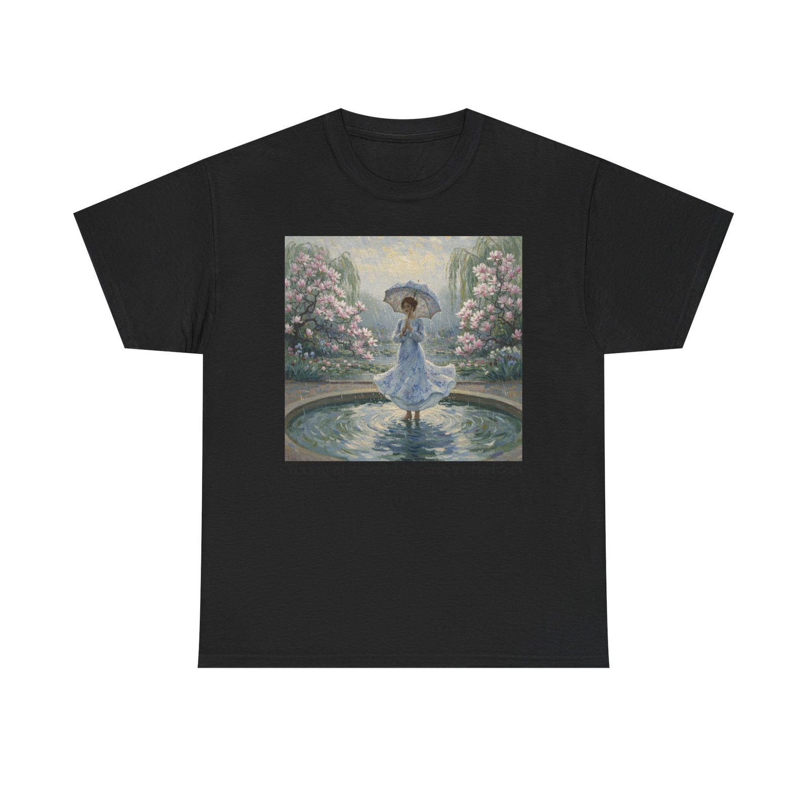 elegant floral dance unisex tee, casual wear, art lover gift, spring fashion, unique graphic shirt